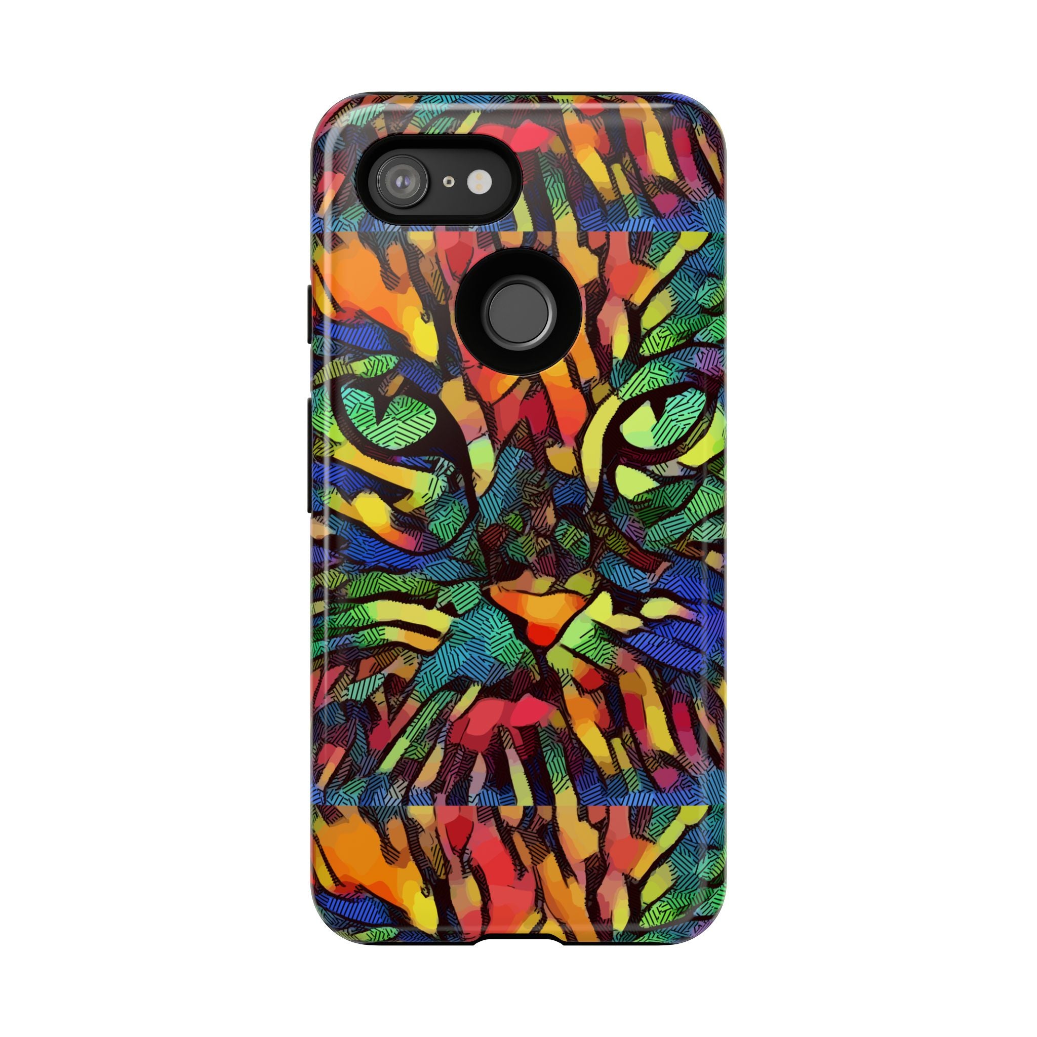 Colorful Phone Cases for Vibrant Style - Tough Cases, Unique Gifts, Animal Print, Artistic Design, Phone Accessories, Eco-Friendly