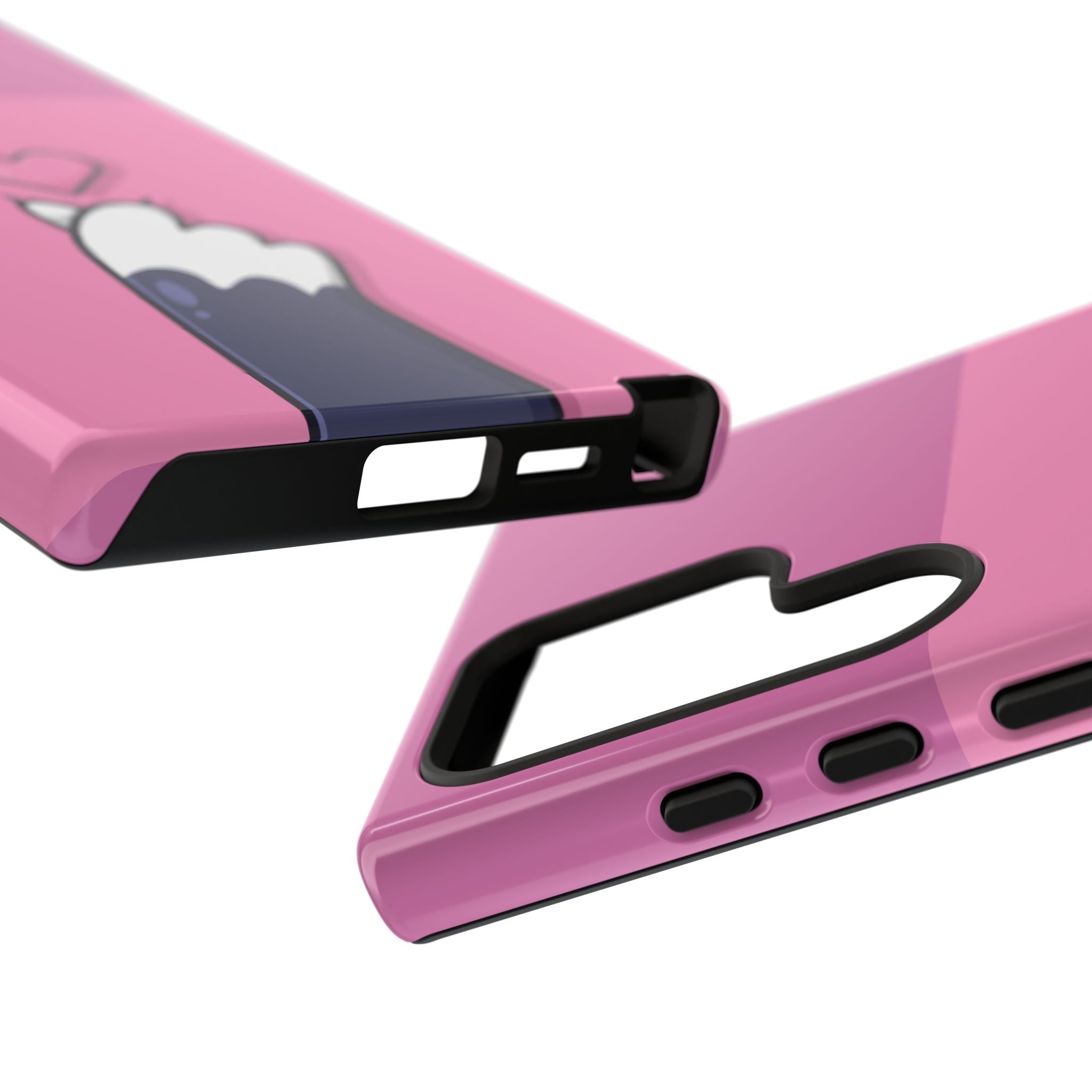 Cute Cat Paw Phone Case, Playful Pet Lover Gift, Animal Print Phone Cover, Heart Design Case, Fun Feminine Case, Kawaii Style