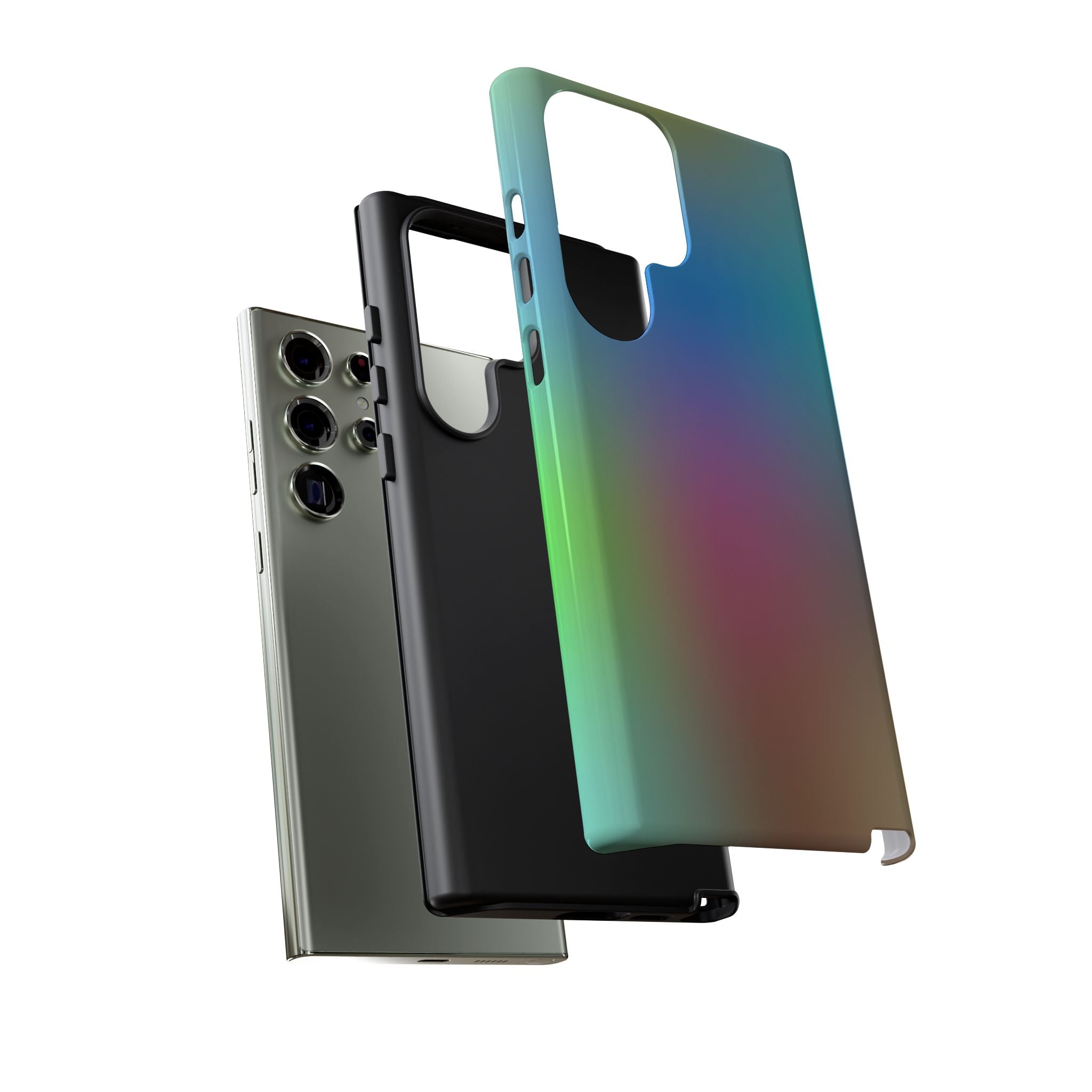 Colorful Mobile Phone Case, Unique Phone Cover, Stylish Phone Protector, Gift for Tech Lovers, Trendy Accessory