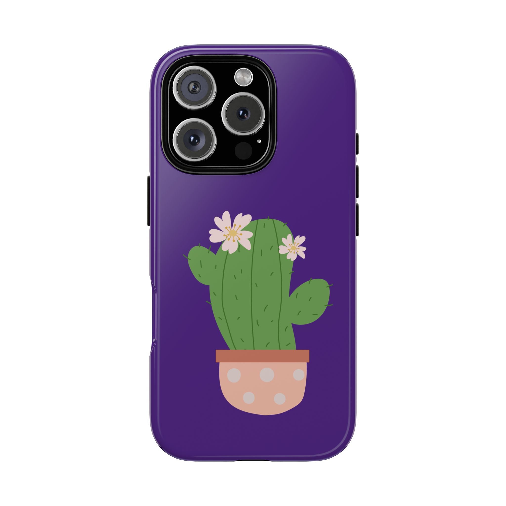 Cactus Phone Case, Tough Cases, Cute Floral, Trending Design, Unique Gift, Phone Accessories, Summer Vibe, Nature Lover
