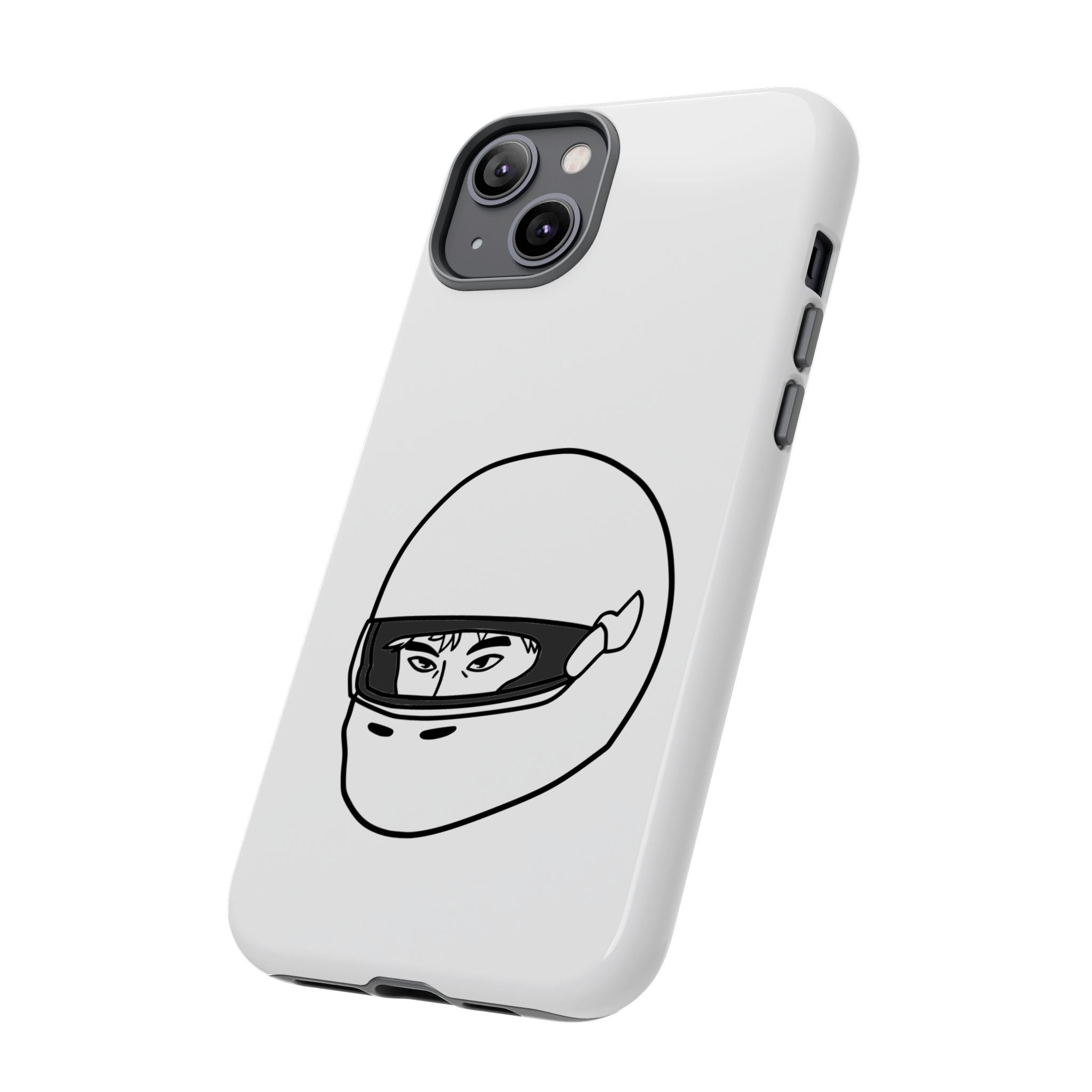 Stylish Phone Case with Racing Helmet Design | Tough Cases | Unique Gift, Motorcycle Enthusiast, Race Lover, Custom Accessory, Everyday Use