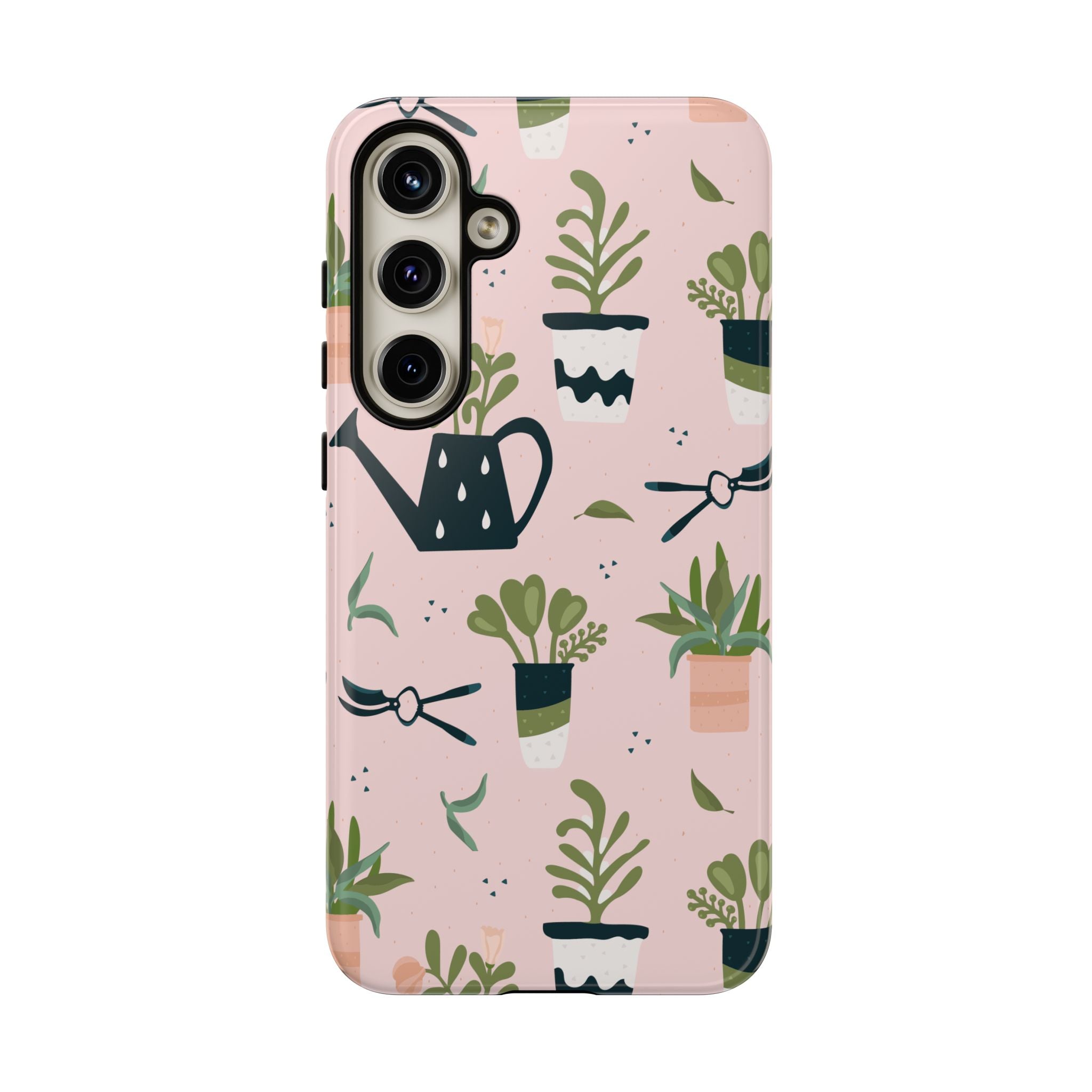 Floral Phone Case, Cute Plant Lover Case, Gift for Gardeners, Phone Cover, Green Thumb Accessories, Mother's Day Gift