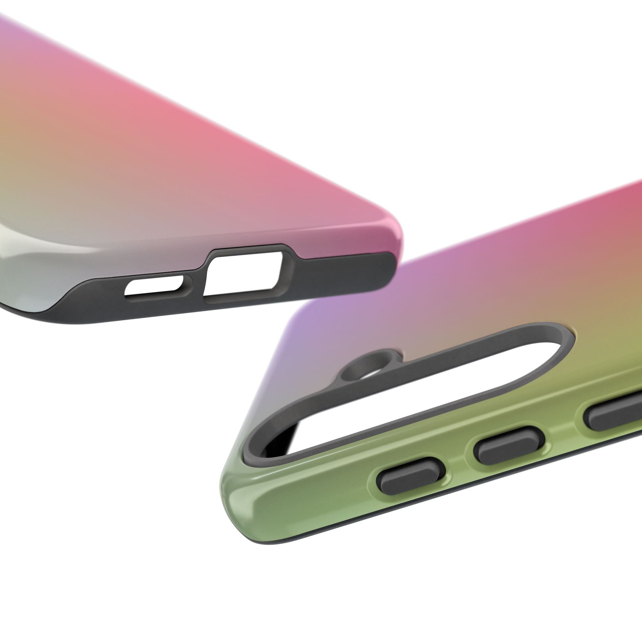 Gradient Phone Case, Tough Cases, Colorful Tech Accessory, Modern Phone Protection, Trendy Gift for Friends, Birthday, Holidays