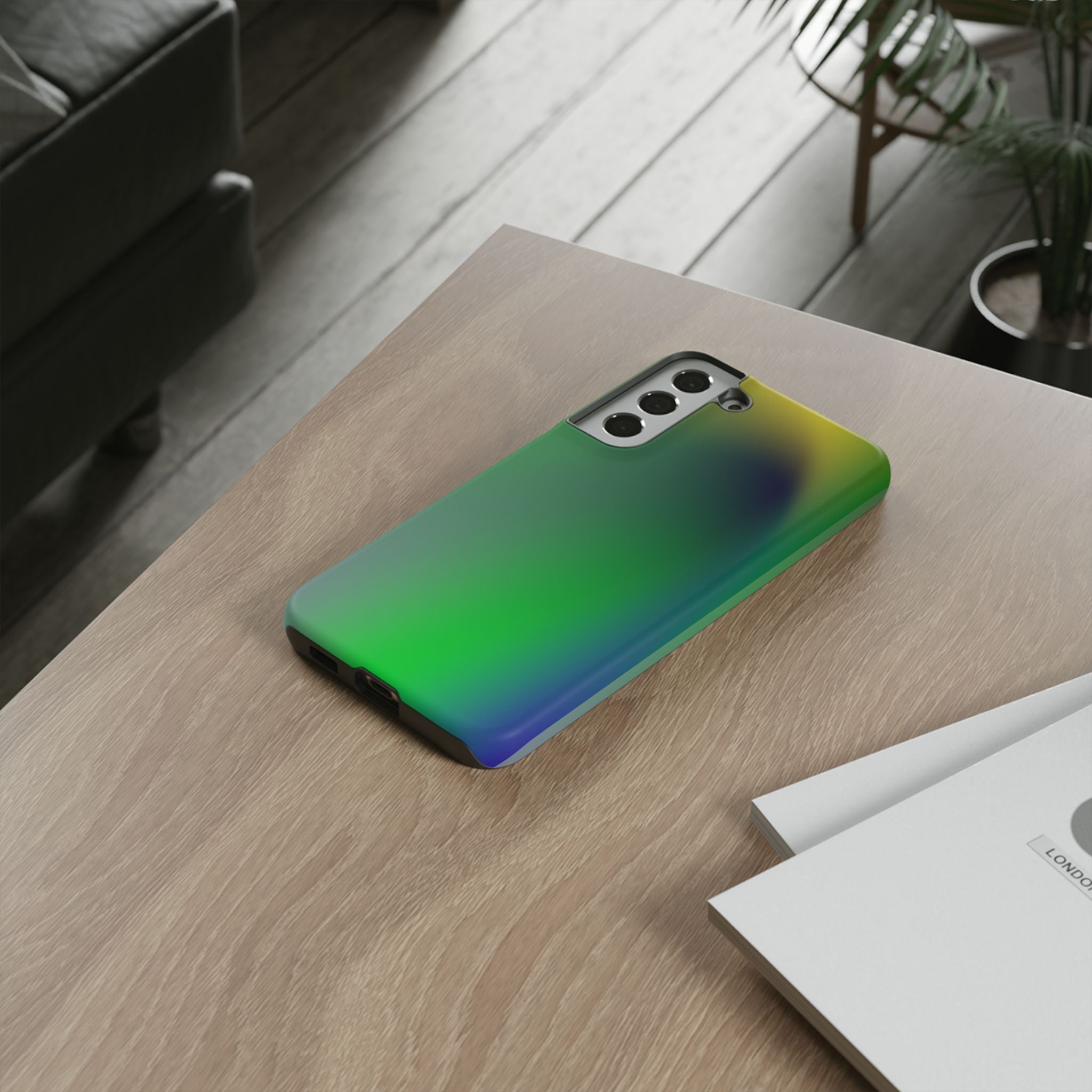 Gradient Phone Case - Tough Cases, Stylish Phone Cover, Gift for Tech Lovers, Unique Accessories, Modern Design