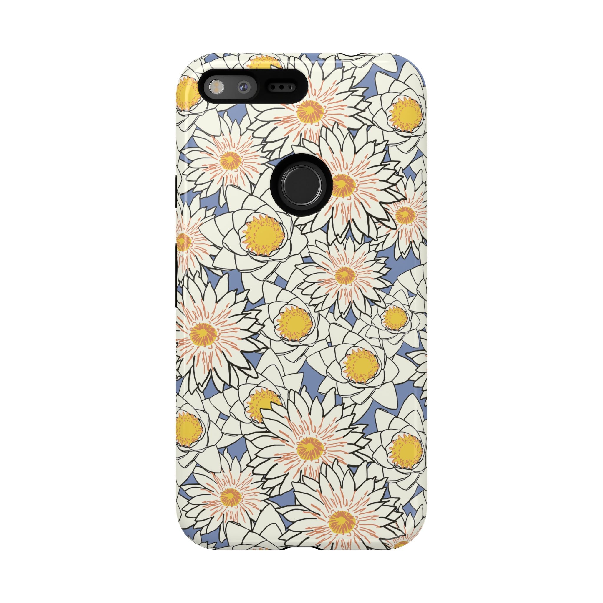 Stylish Phone Case, Floral Protective Cover, Gift for Nature Lovers, Trendy Tech Accessory, Customizable Phone Case