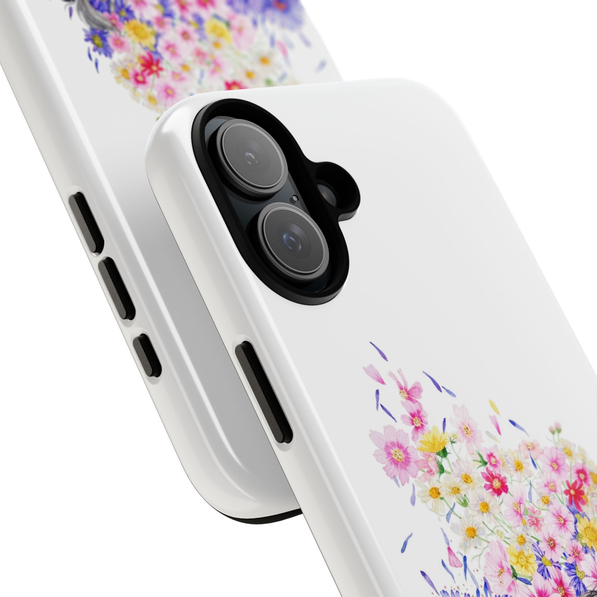 Floral Phone Case | Tough Cases | Cute Floral Design, Gift for Her, Spring Accessory, Mother's Day Gift, Stylish Protection