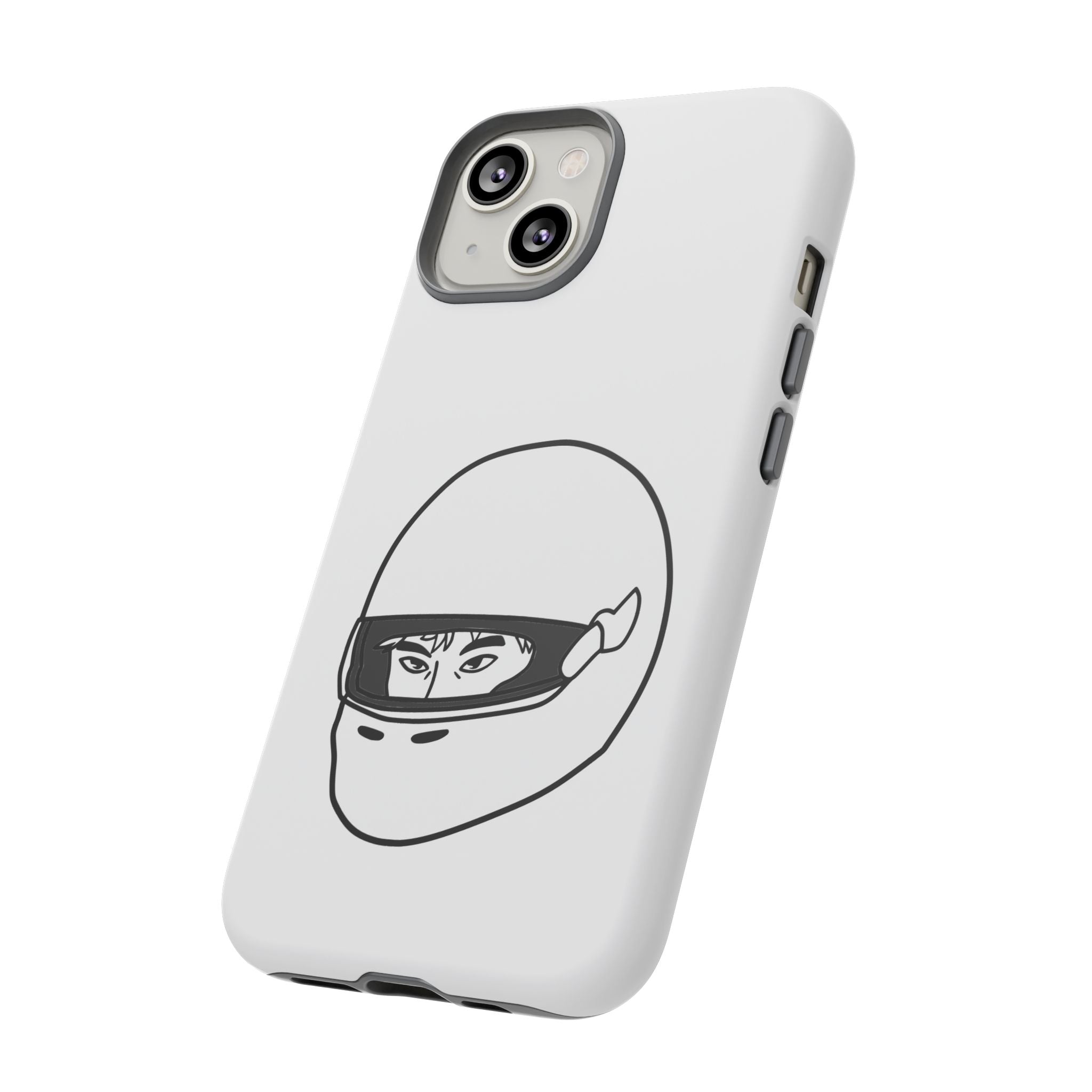 Stylish Phone Case with Racing Helmet Design | Tough Cases | Unique Gift, Motorcycle Enthusiast, Race Lover, Custom Accessory, Everyday Use