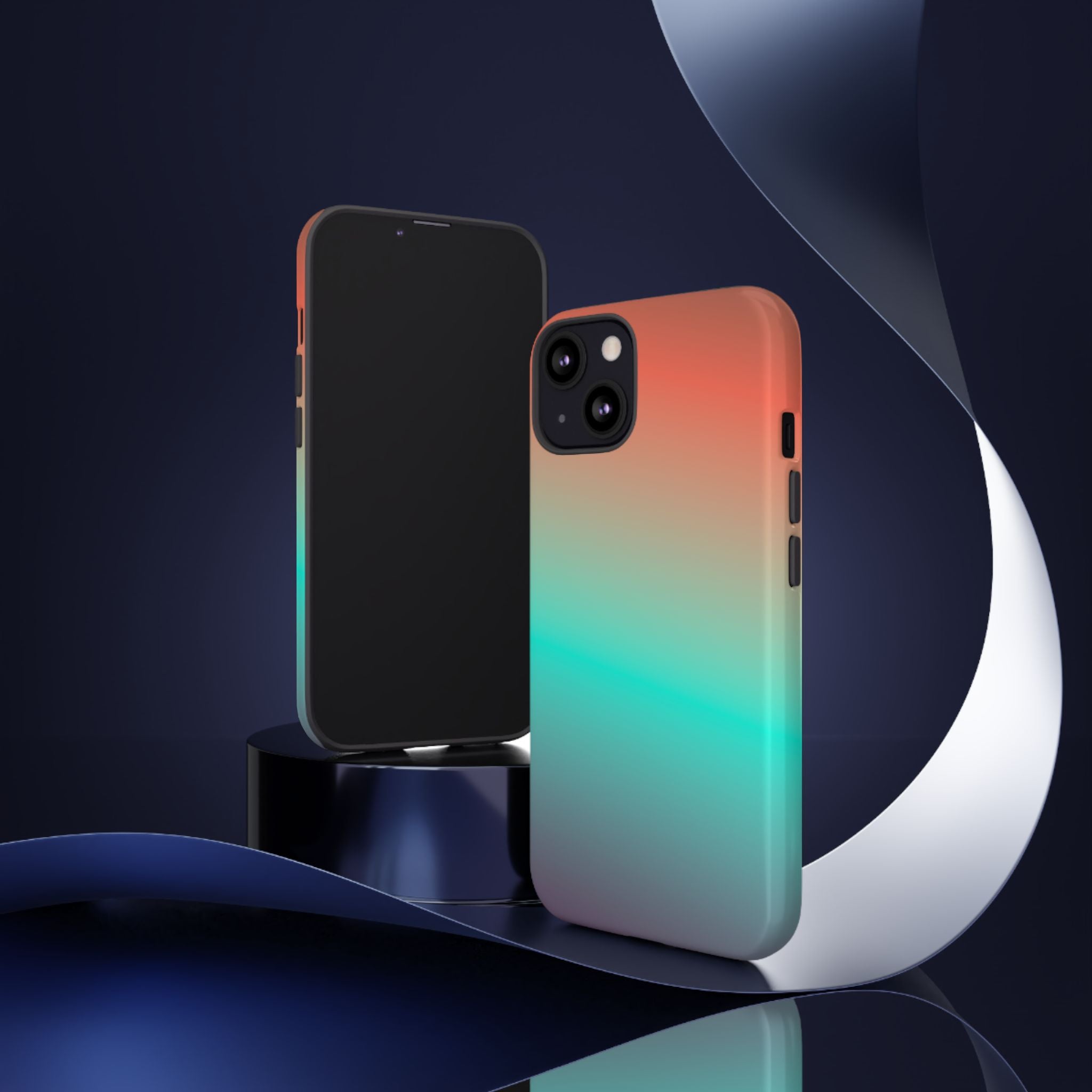Gradient Phone Case, Tough Cases for Protection, Stylish iPhone Cover, Trendy Mobile Accessory, Perfect Gift for Tech Lovers
