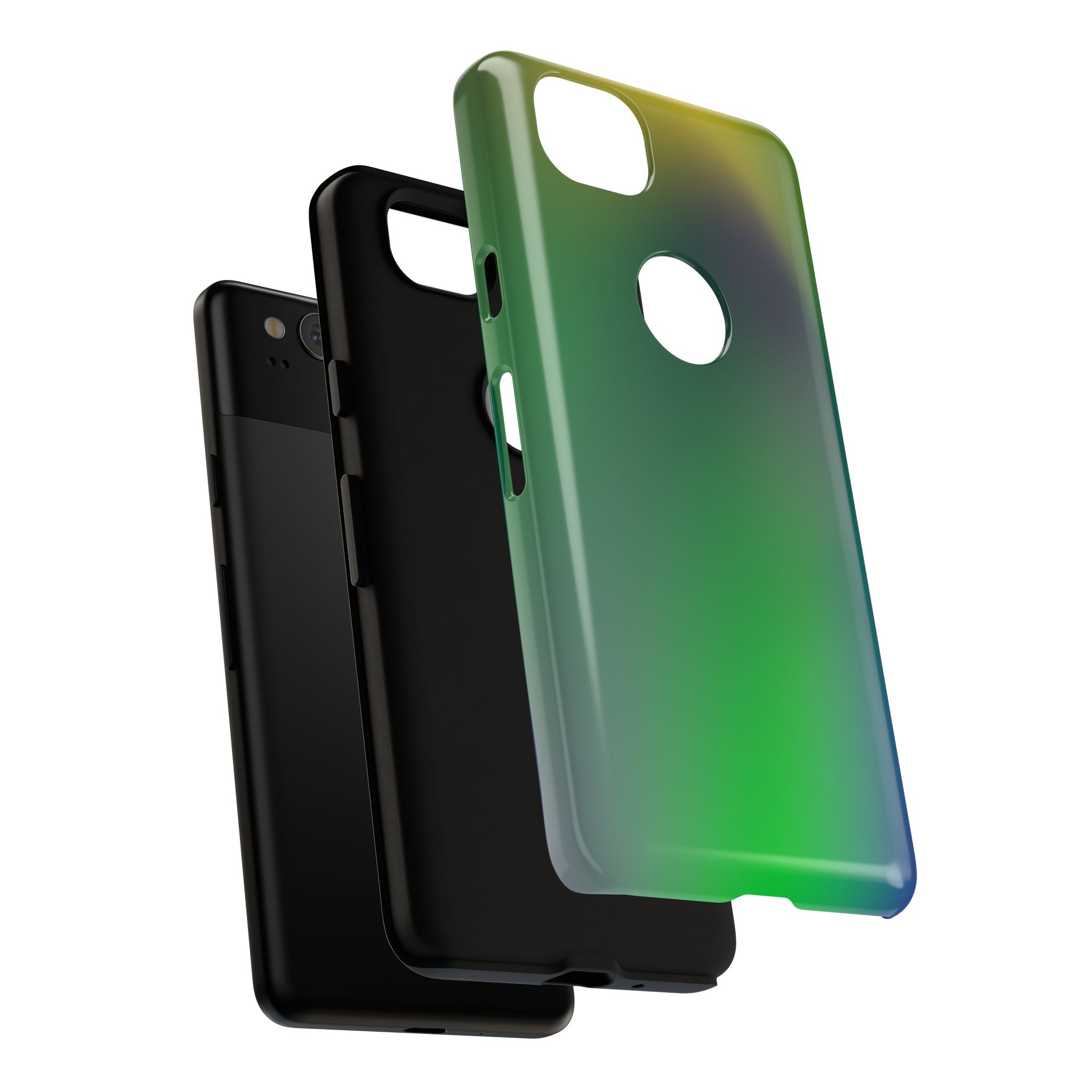 Gradient Phone Case - Tough Cases, Stylish Phone Cover, Gift for Tech Lovers, Unique Accessories, Modern Design