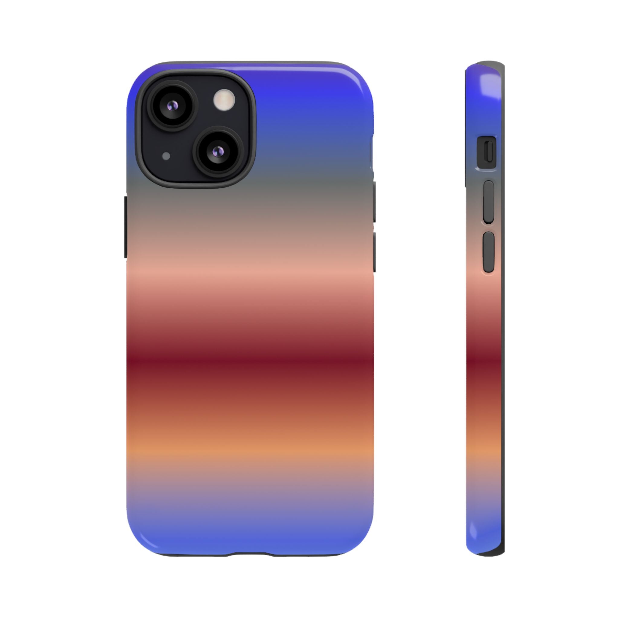 Gradient Phone Case, Tough Cases for iPhone, Stylish Phone Cover, Modern Gradient Design, Durable Protective Case, Gift for Tech Lovers