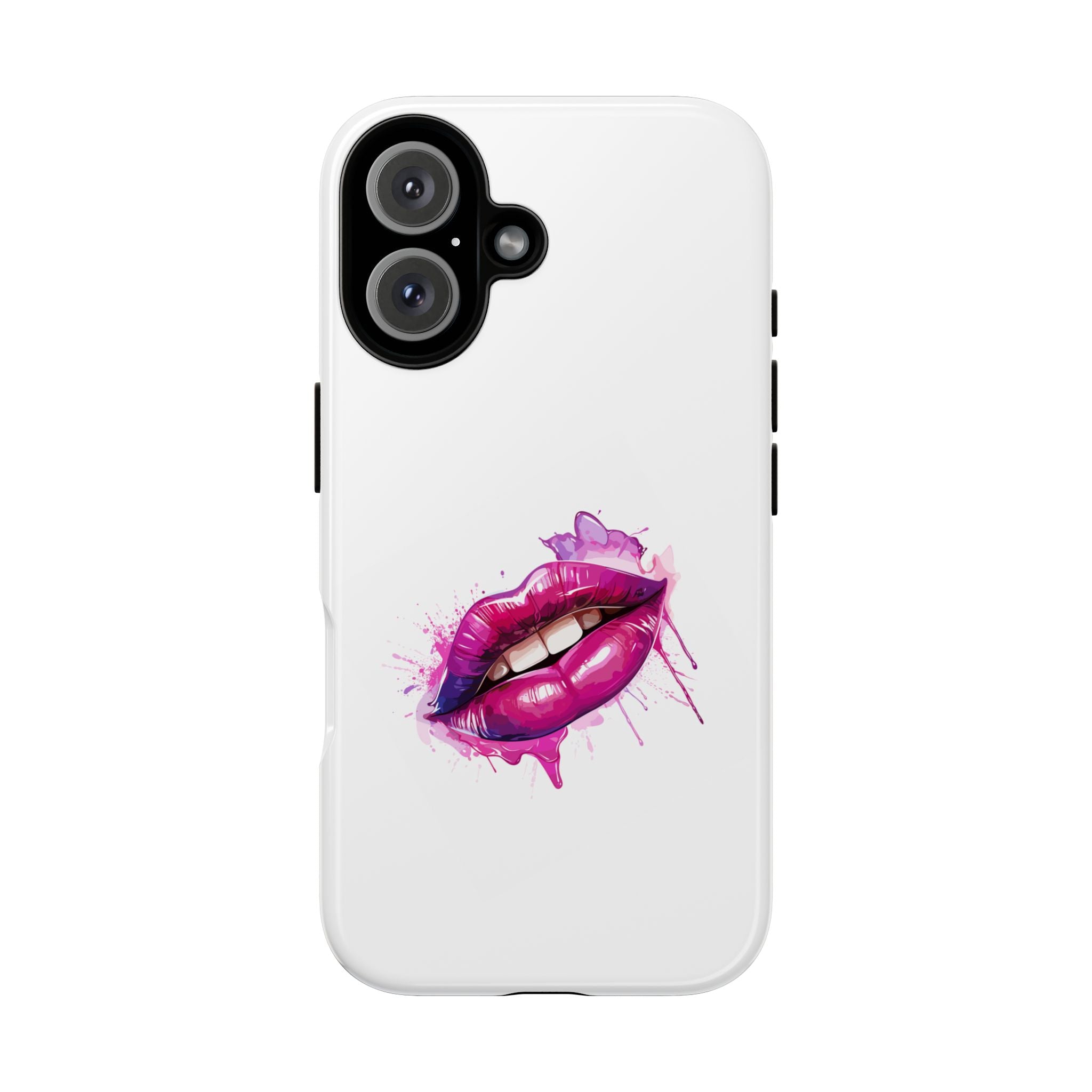 Lips Phone Case - Tough Cases, Trendy Tech Accessories, Gift for Her, Phone Protector, Fun Pop Art Style