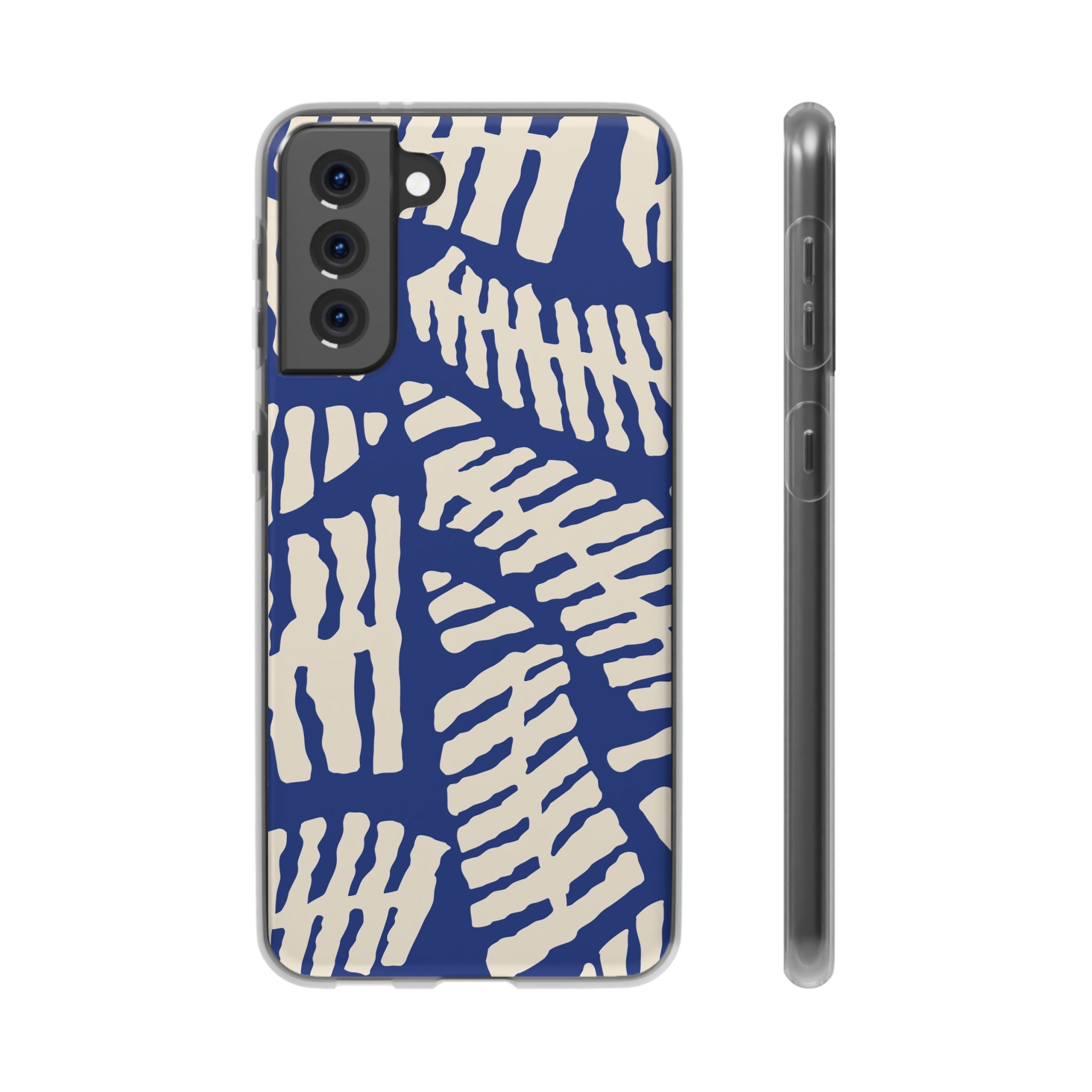 Stylish Flexi Cases for Smartphones, Artistic Phone Cover, Modern Design, Unique Gift for Her, Trendy Accessories