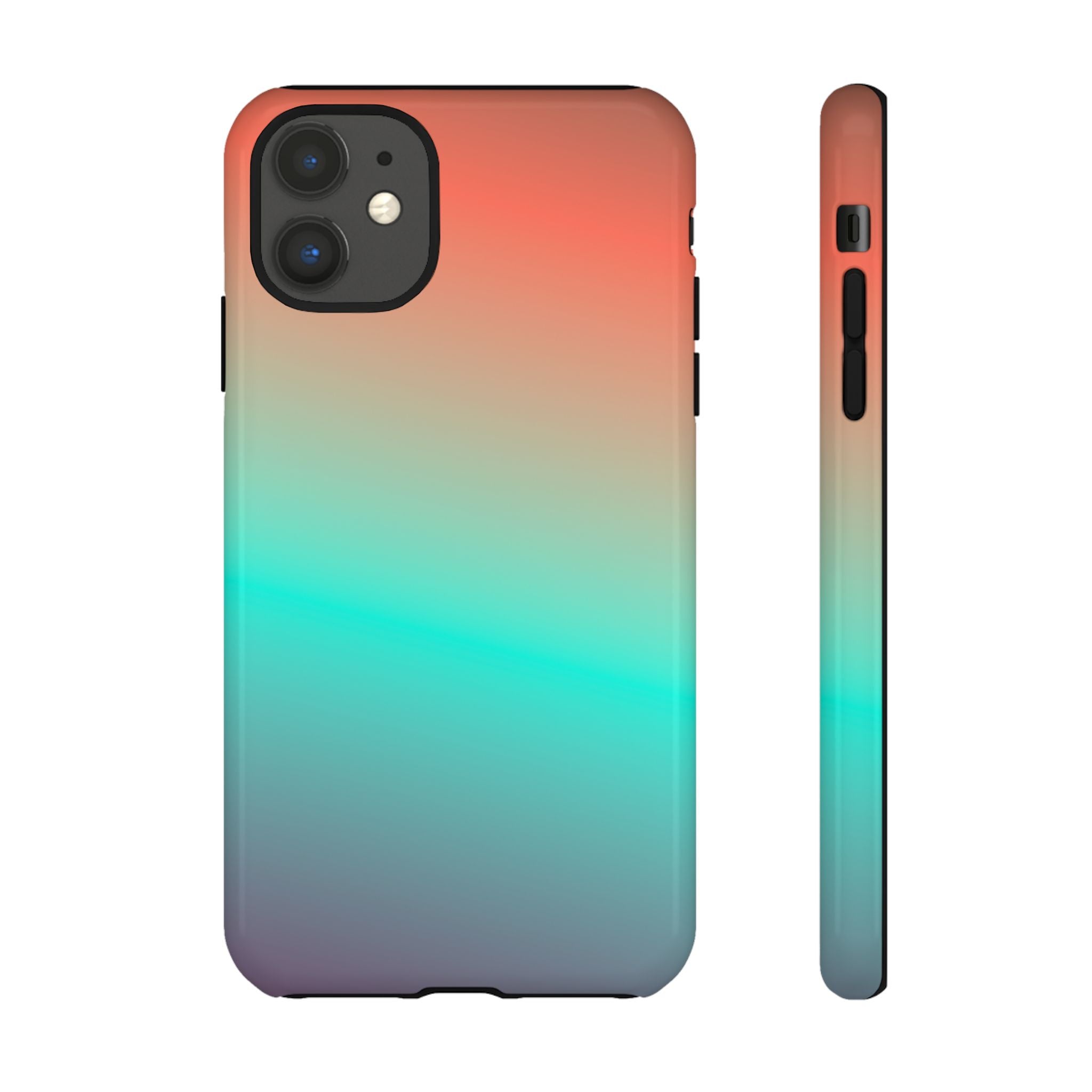 Gradient Phone Case, Tough Cases for Protection, Stylish iPhone Cover, Trendy Mobile Accessory, Perfect Gift for Tech Lovers