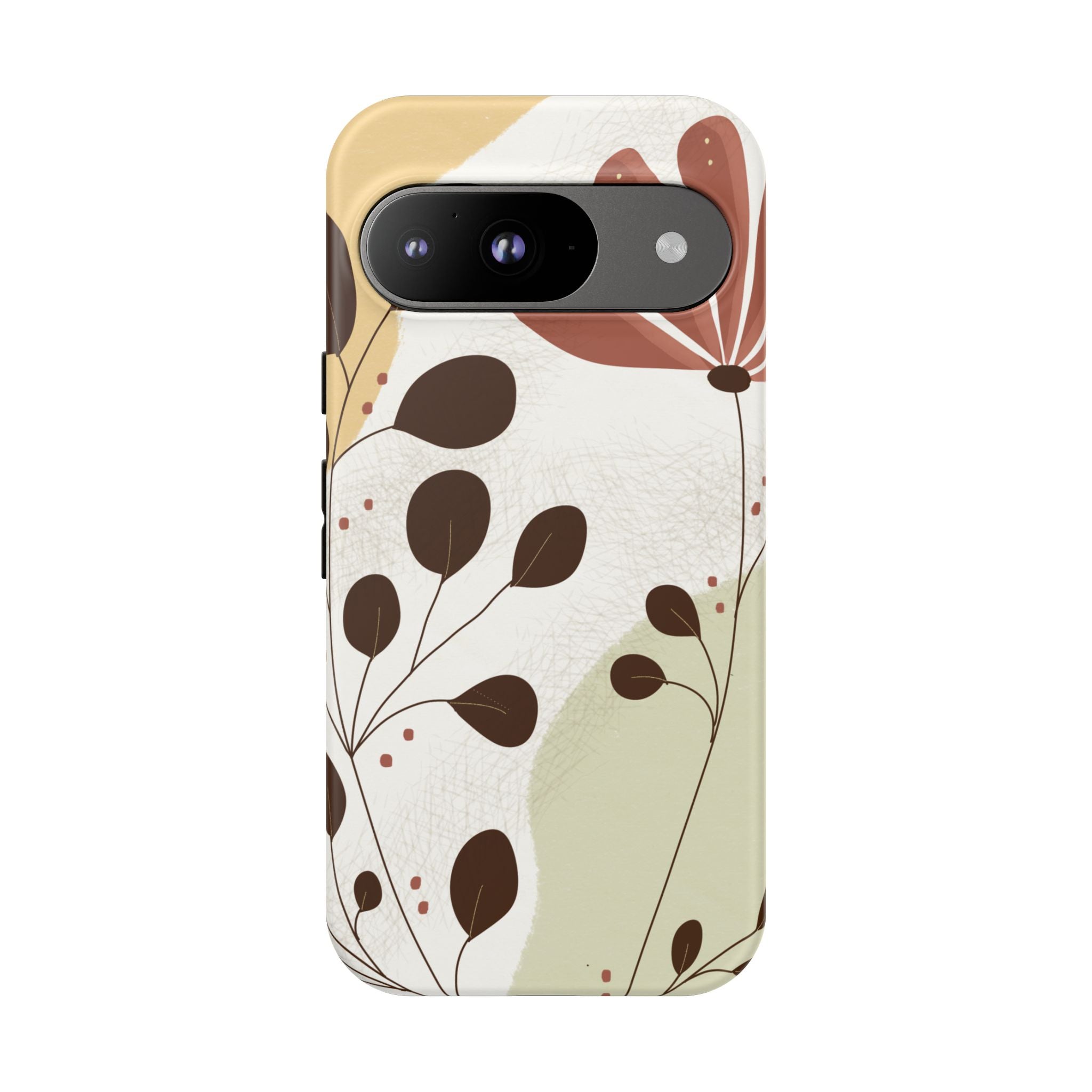 Floral Phone Case - Stylish Tough Cases for Women, Trendy Phone Cover, Gift for Her, Birthday Present, Everyday Use