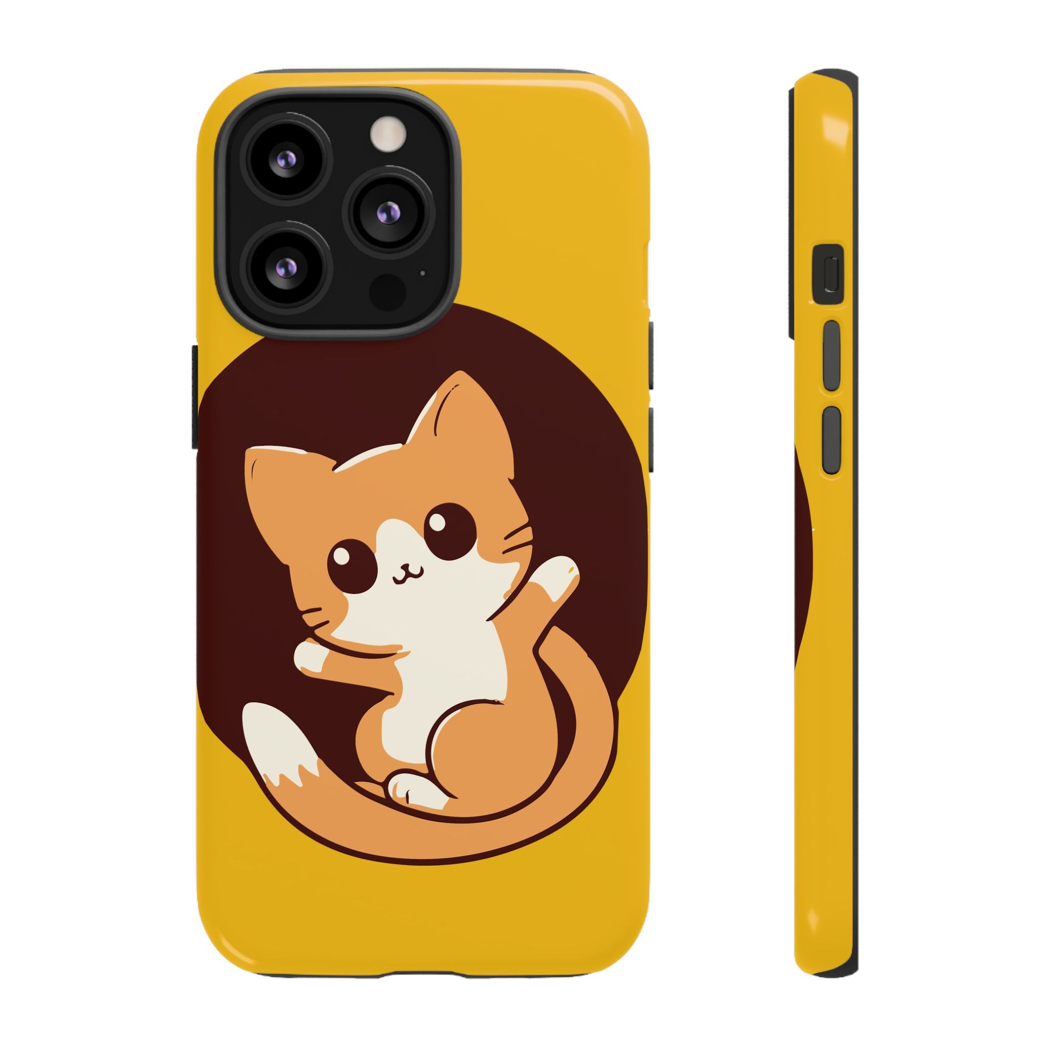 Cute Cat Phone Case | Tough Cases for Cat Lovers, Animal Design, Fun Gift, Unique Case, Durable Protection
