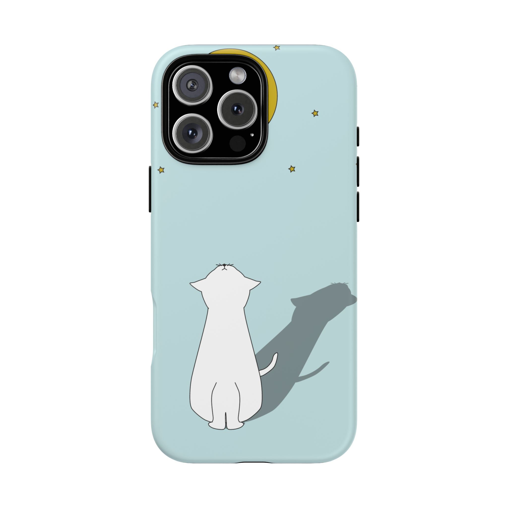 Cute Cat Phone Case, Tough Phone Cover, Pet Lover Gift, Unique Case, Animal Decor, Birthday Gift