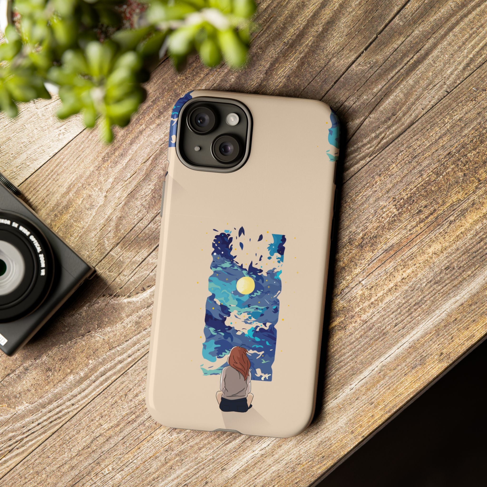Artistic Phone Case – Expressive Protective Cover, Unique Gift for Her, Birthday Present, Eco-Friendly Mobile Accessory, Smartphone Case