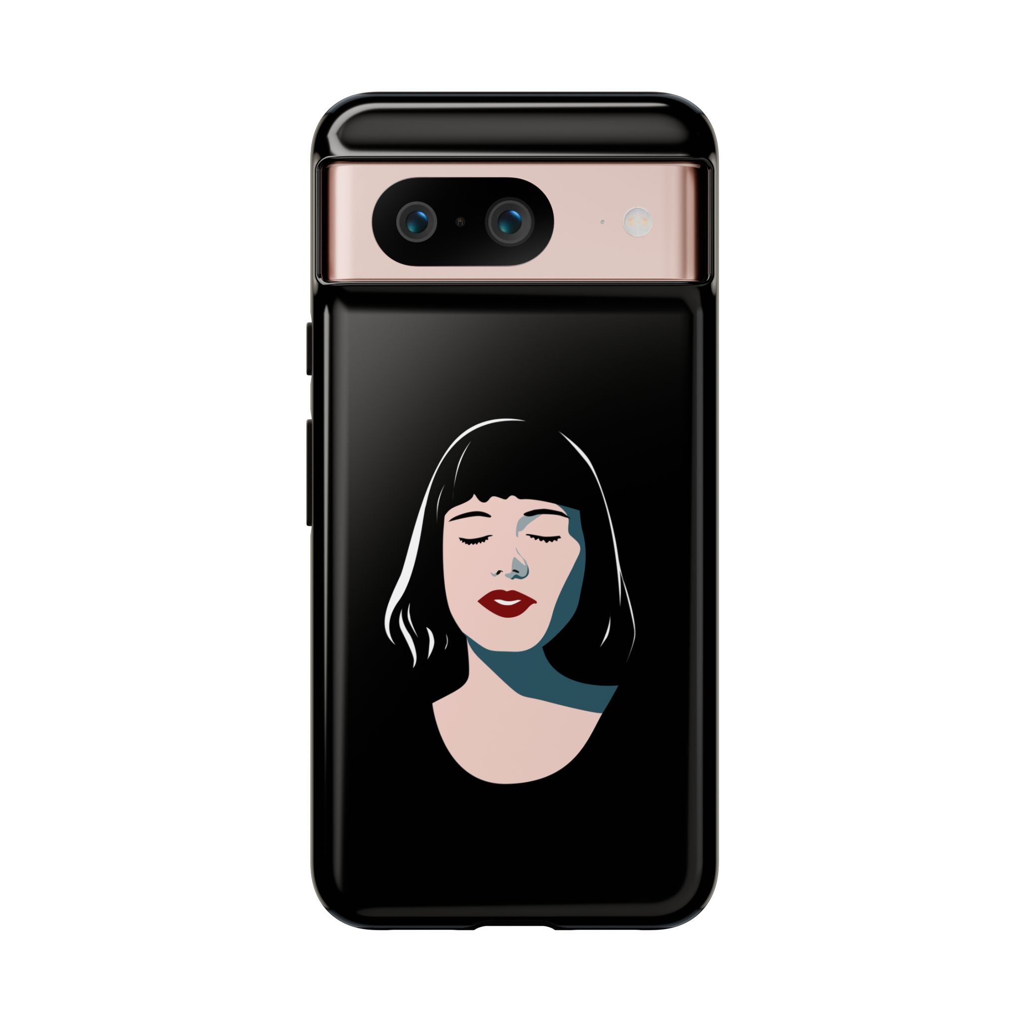 Aesthetic Phone Case, Art Deco iPhone Cover, Minimalist Cell Phone Protector, Gift for Her, Stylish Mobile Accessories