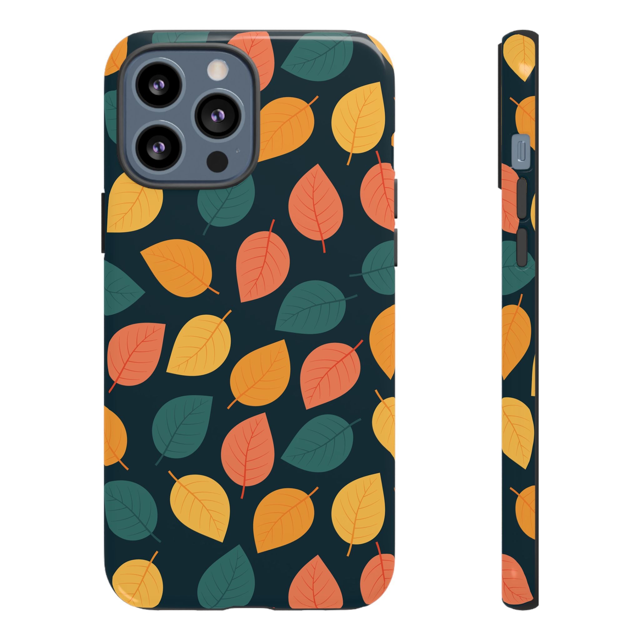 Autumn Leaves Phone Case - Protective Cell Phone Cover, Fall Aesthetic, Nature Lover Gift, Seasonal Accessories, Eco-Friendly Case
