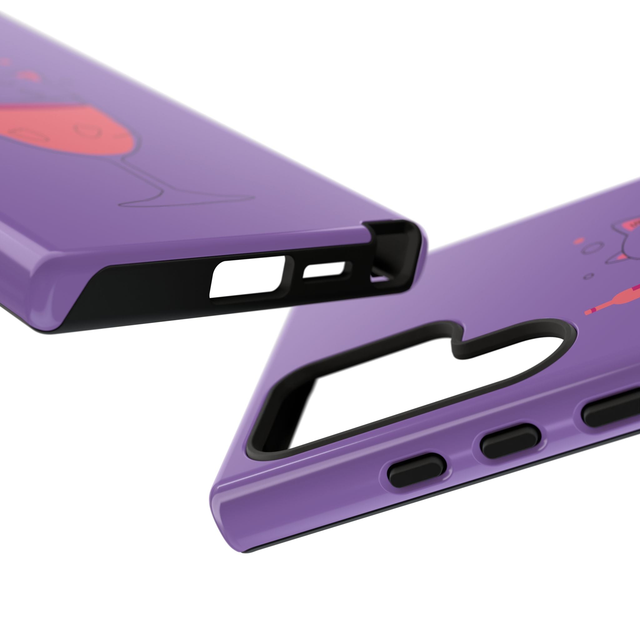 Cute Cat Phone Case, Fun Gift for Cat Lovers, Colorful Phone Cover, Pet Lover Accessory, Unique Cat Themed Case