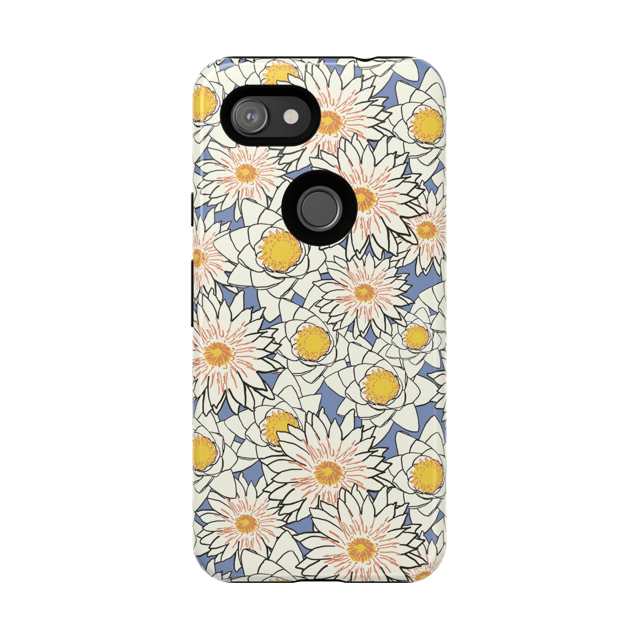 Stylish Phone Case, Floral Protective Cover, Gift for Nature Lovers, Trendy Tech Accessory, Customizable Phone Case