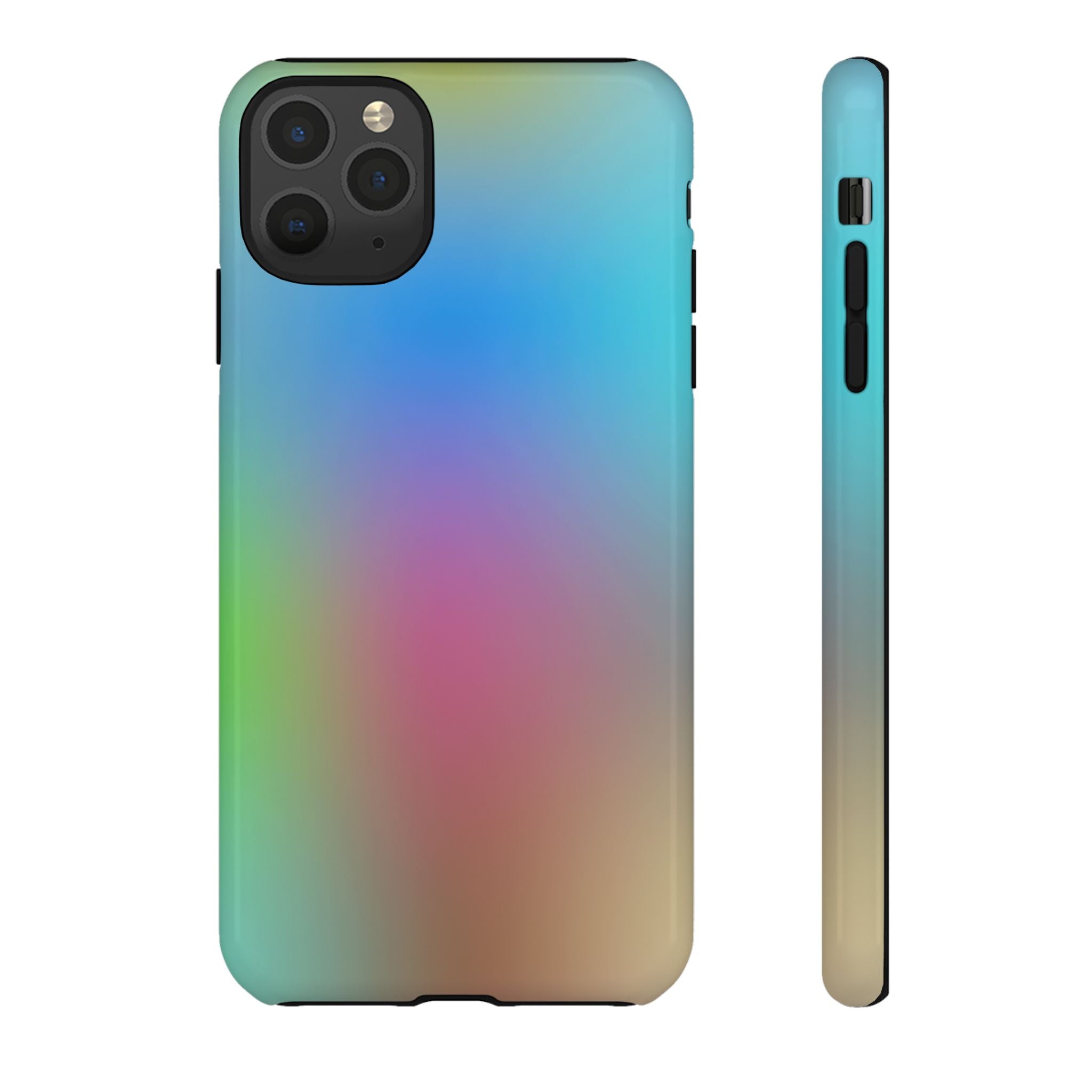 Colorful Mobile Phone Case, Unique Phone Cover, Stylish Phone Protector, Gift for Tech Lovers, Trendy Accessory