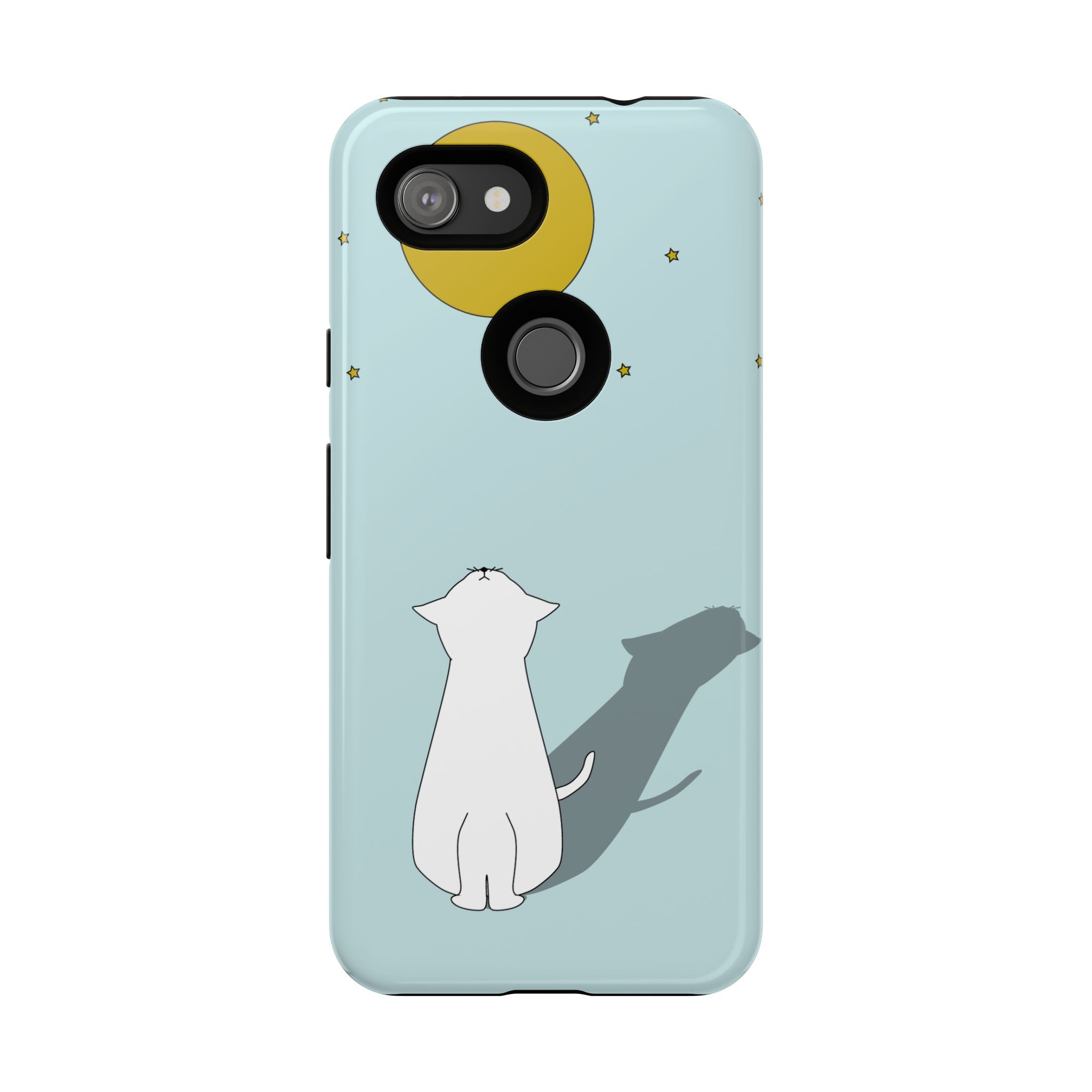 Cute Cat Phone Case, Tough Phone Cover, Pet Lover Gift, Unique Case, Animal Decor, Birthday Gift