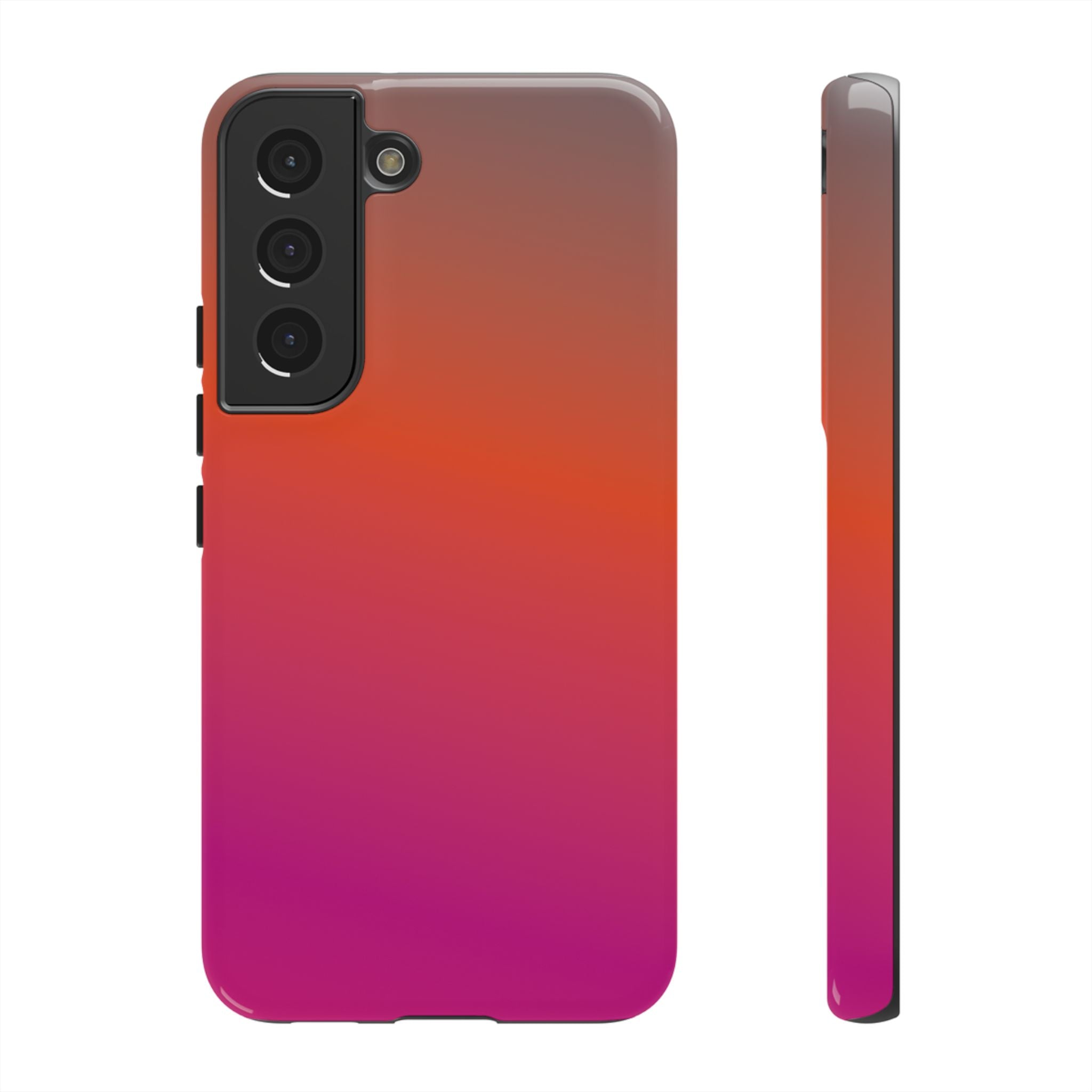 Gradient Phone Case, Custom Tough Case, Durable Phone Accessory, Vibrant Design, Gift for Tech Lovers, Birthday and Holiday Present