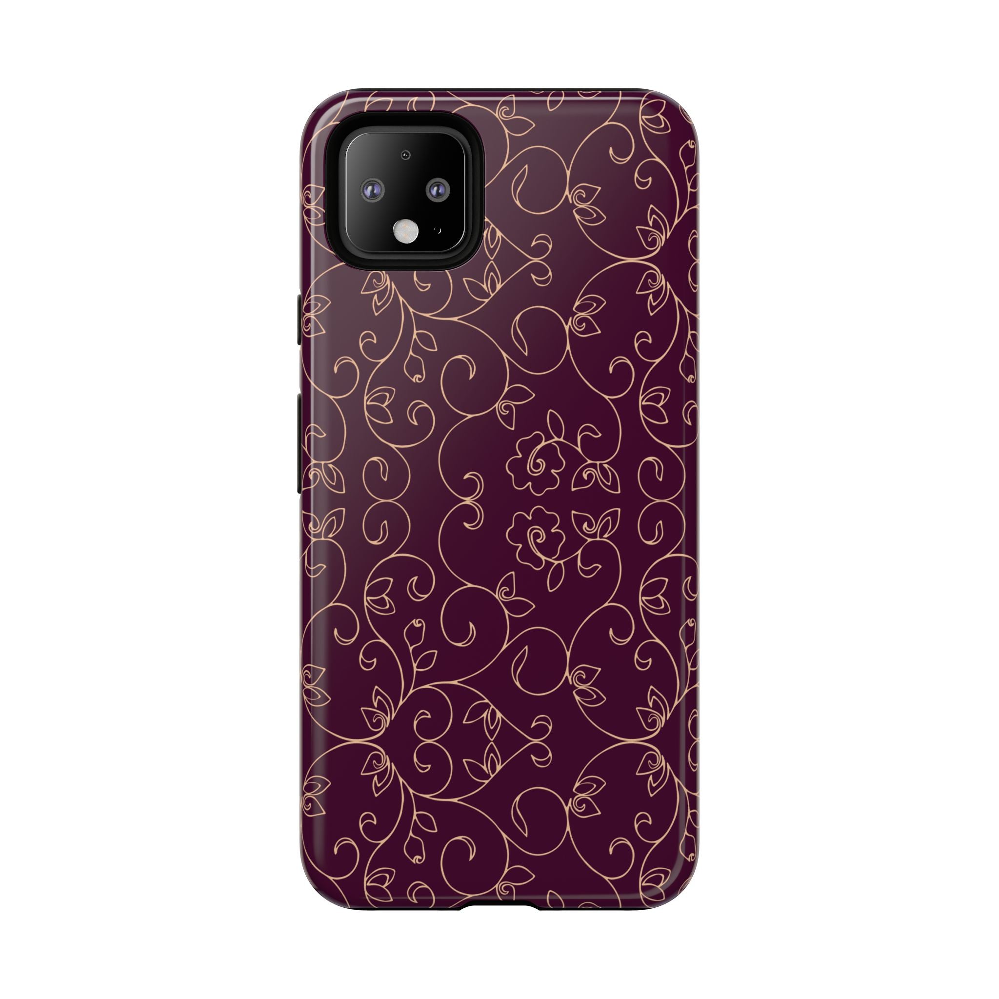 Elegant Floral Phone Case | Durable Mobile Cover, Gift for Her, Floral Design, Stylish Accessory, Phone Protection