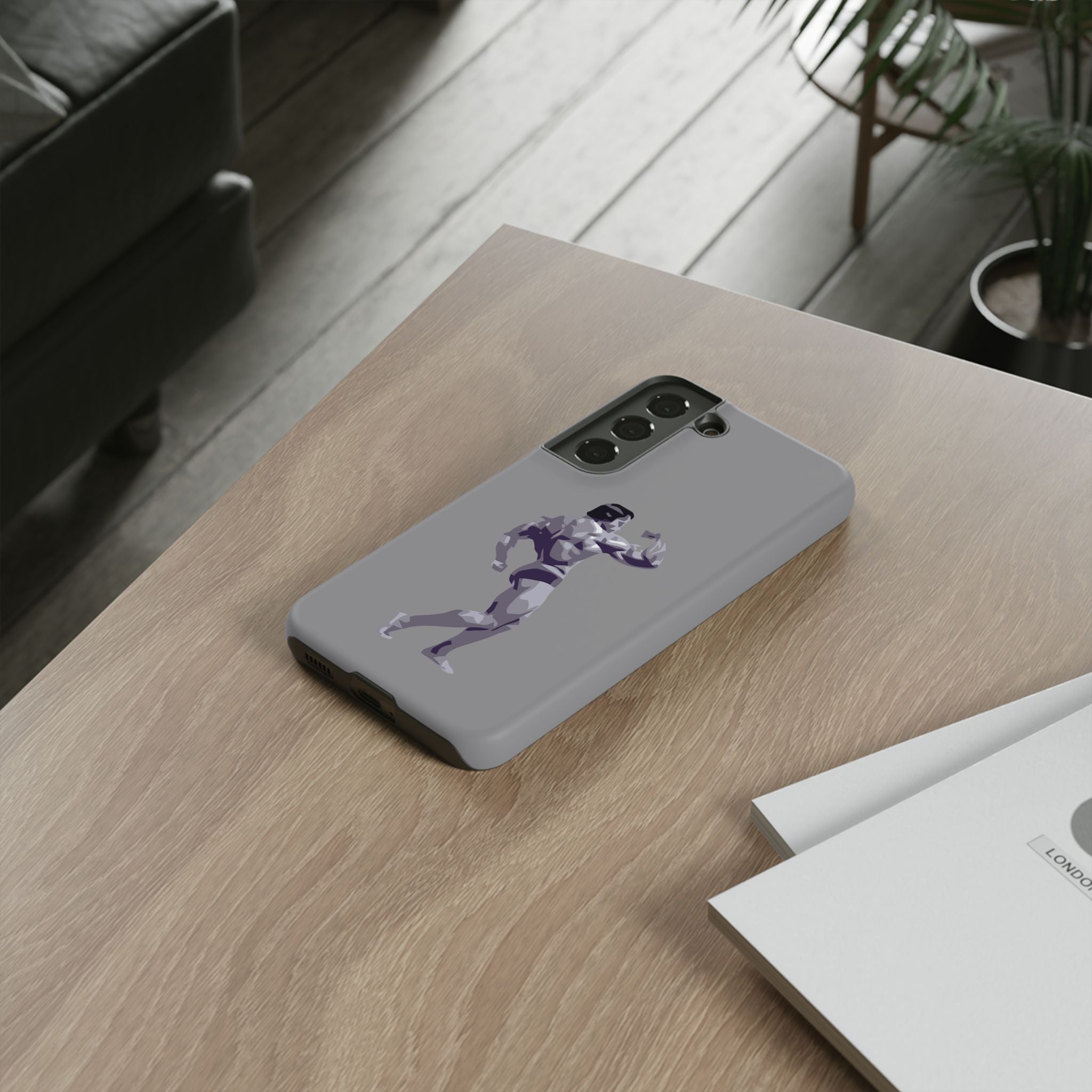 Muscle Man Phone Case - Tough Cases, Martial Arts Gift, Gym Lover Accessories, Inspirational Phone Cover, Unique Tech Gift