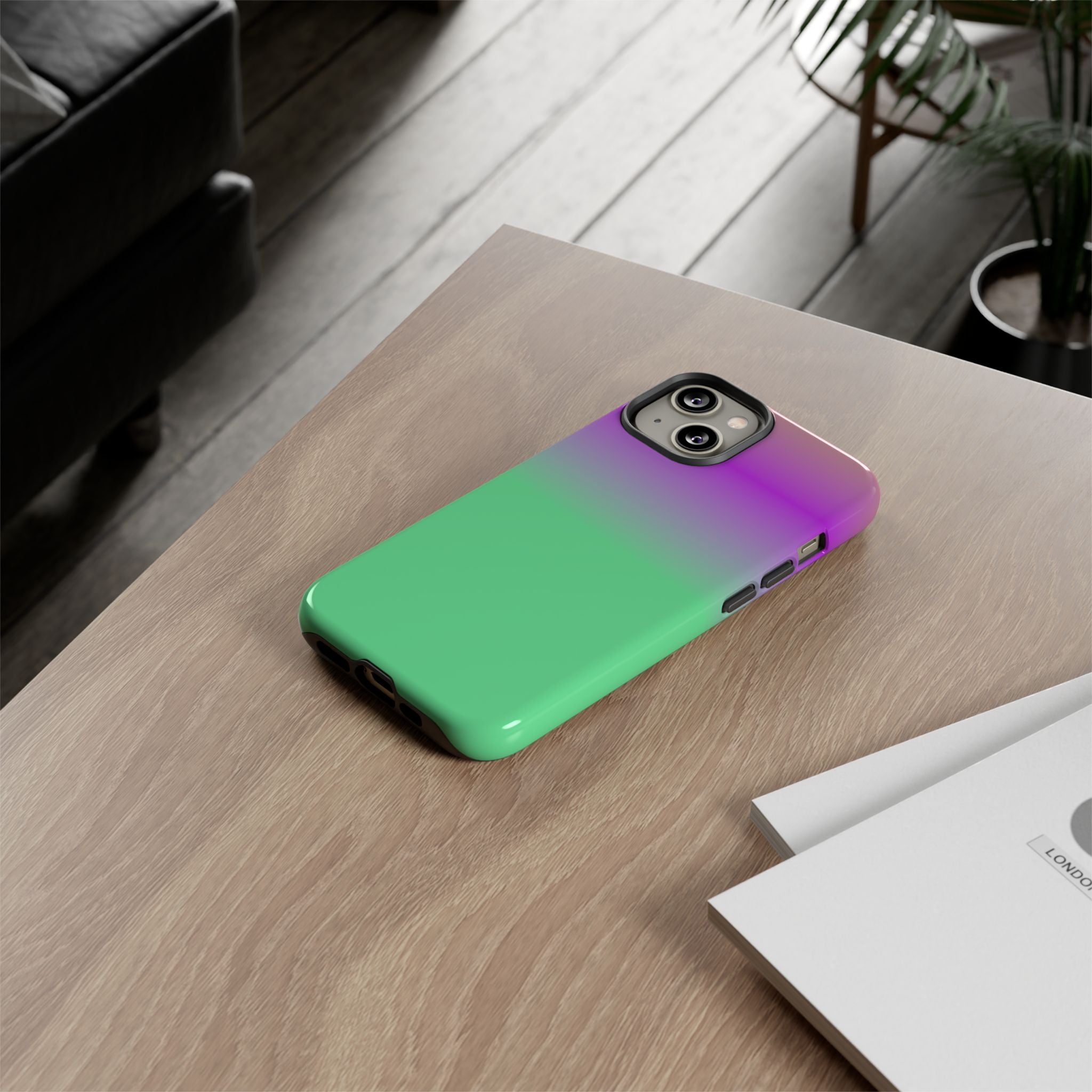 Vibrant Phone Case, Stylish Tech Accessory, Fun Gift Idea, Unique Mobile Cover, Trendy Gradient Design