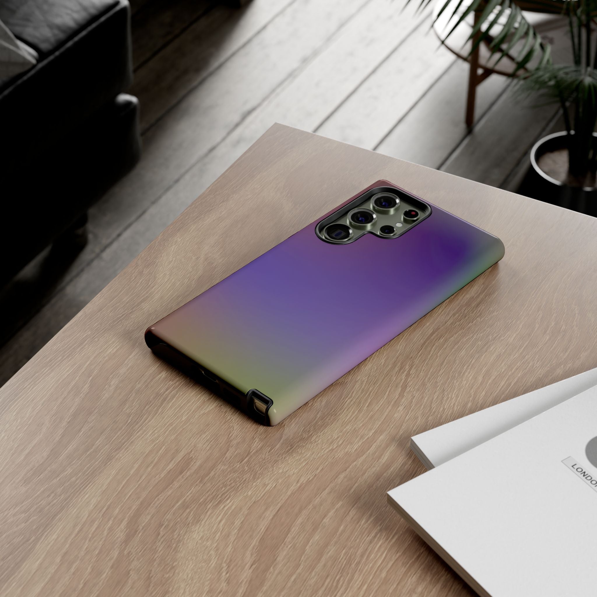 Colorful Phone Case, Tough Phone Cover, Gradient Design Case, Stylish Mobile Accessories, Unique Gift for Her