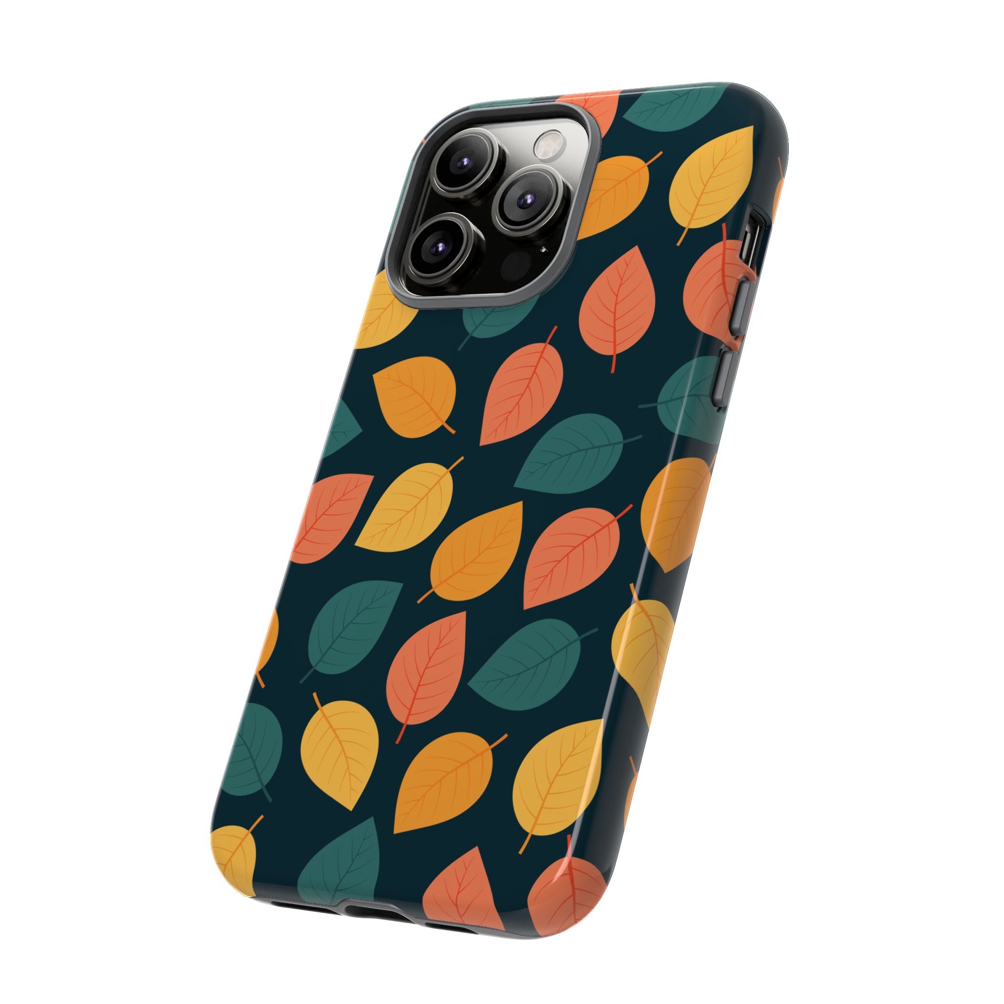 Autumn Leaves Phone Case - Protective Cell Phone Cover, Fall Aesthetic, Nature Lover Gift, Seasonal Accessories, Eco-Friendly Case