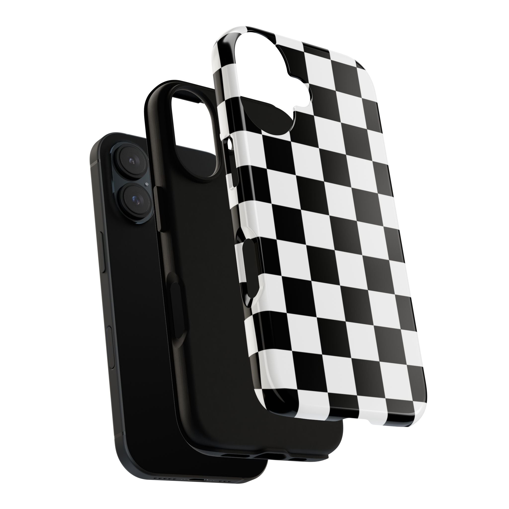 Stylish Checkered Phone Case | Trendy Protective Cover for iPhone, Gift for Teens, Fashion Accessory, Unique Design for All Occasions