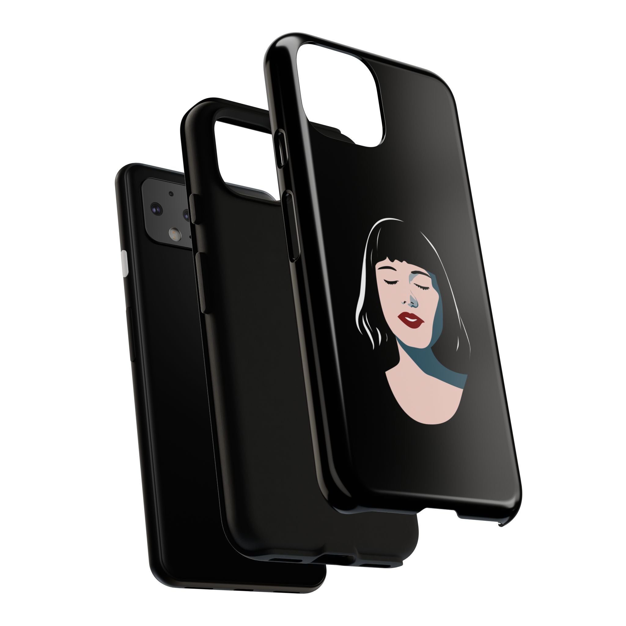 Aesthetic Phone Case, Art Deco iPhone Cover, Minimalist Cell Phone Protector, Gift for Her, Stylish Mobile Accessories