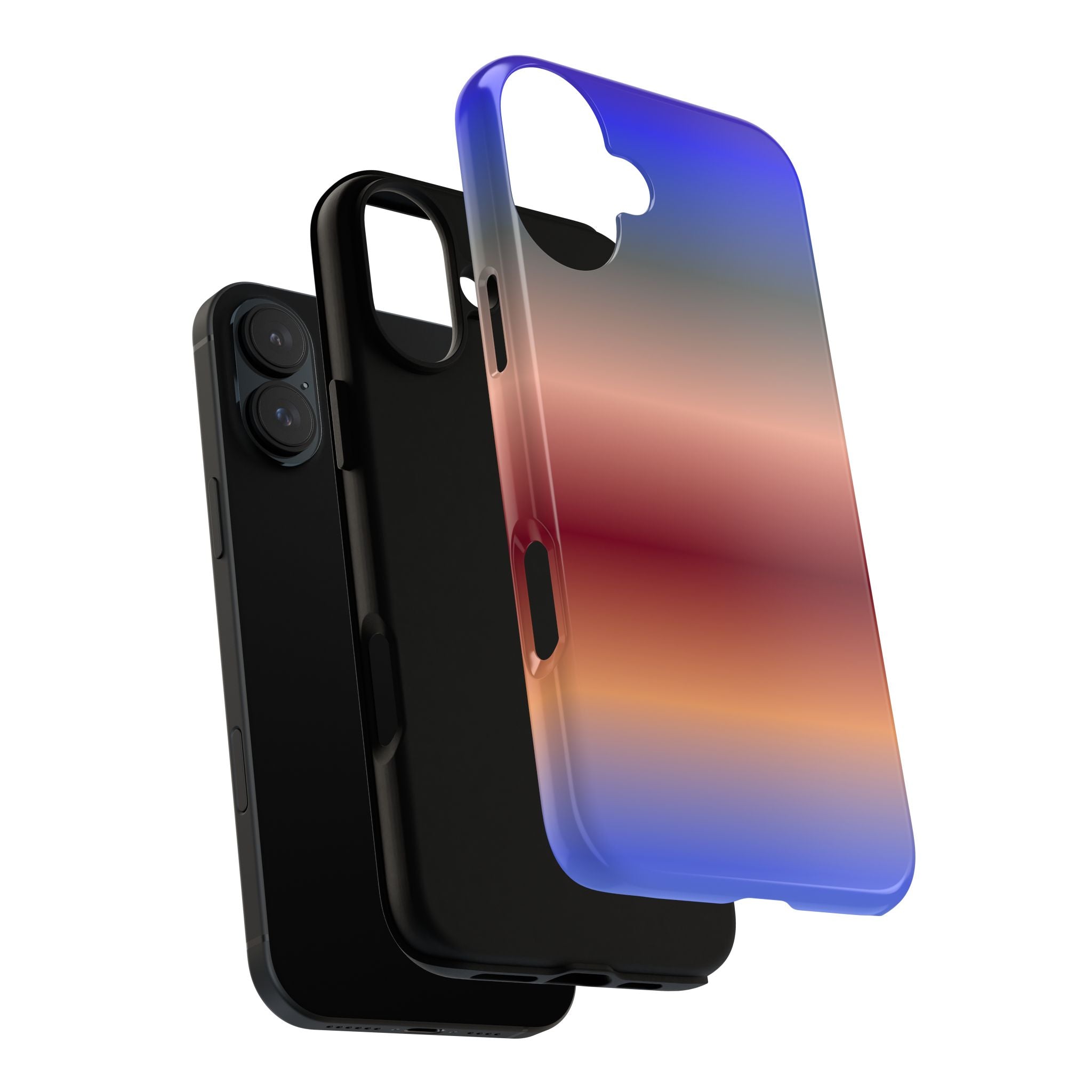Gradient Phone Case, Tough Cases for iPhone, Stylish Phone Cover, Modern Gradient Design, Durable Protective Case, Gift for Tech Lovers