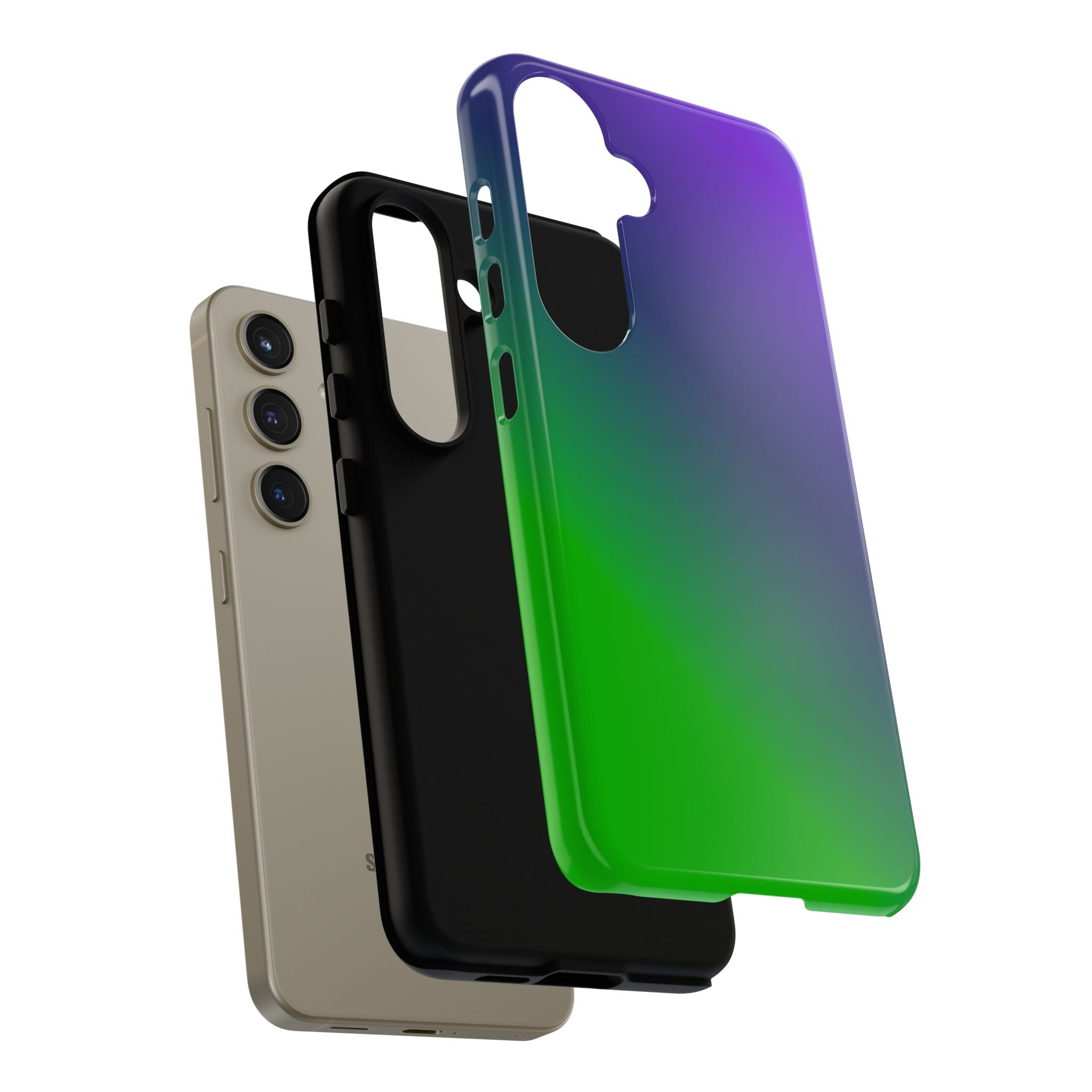 Gradient Phone Case - Stylish Tough Cases for Smartphone Protection, Colorful Phone Cover, Trendy Tech Accessory, Gift for Him/Her