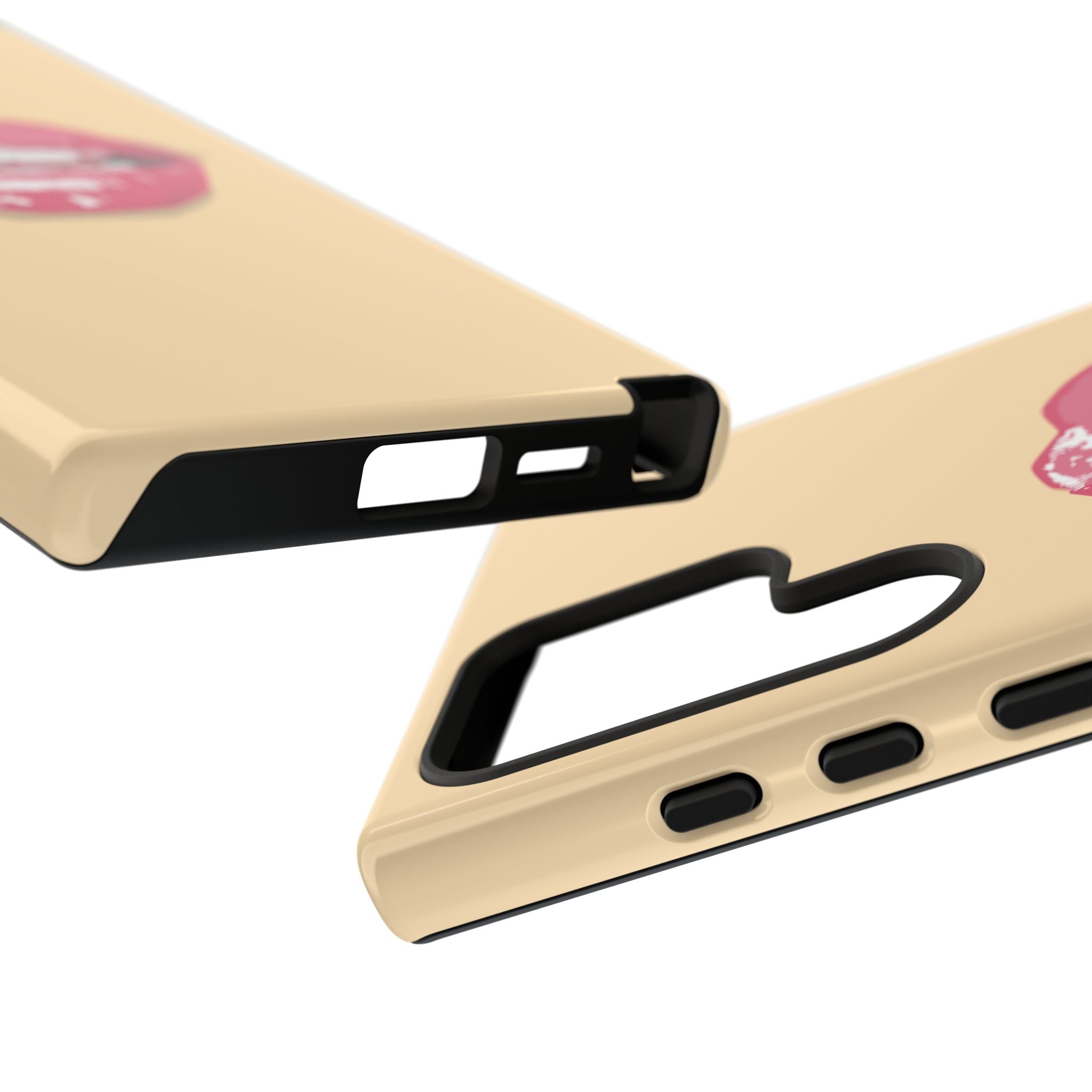 Stylish Phone Case with Lip Print, Trendy Mobile Cover, Fashion Accessory, Gift for Her, Cute Cell Phone Case
