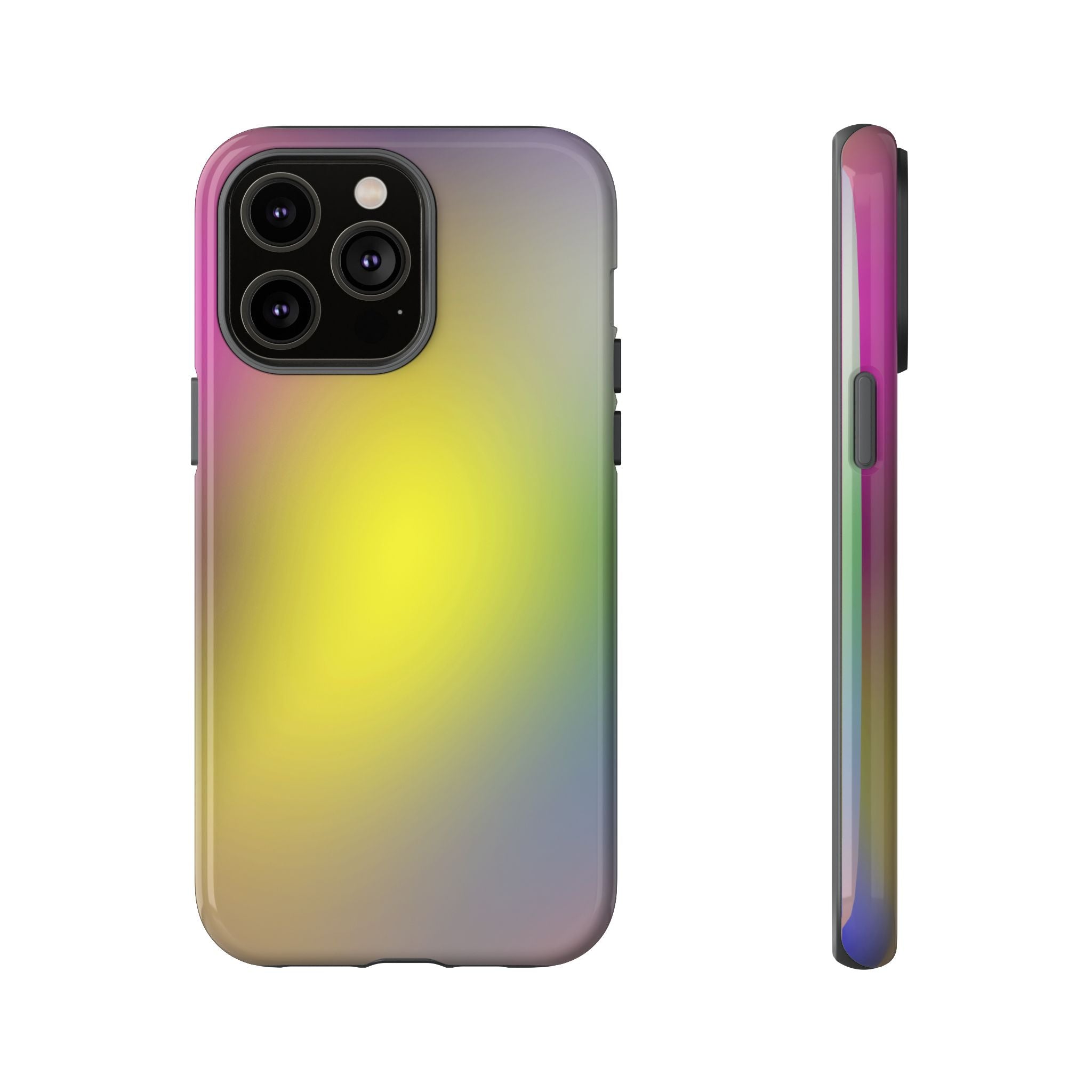 Colorful Tough Phone Case, Stylish Slim Cover, Durable Mobile Protection, Trendy Gift for Tech Lovers, Vibrant Phone Accessory