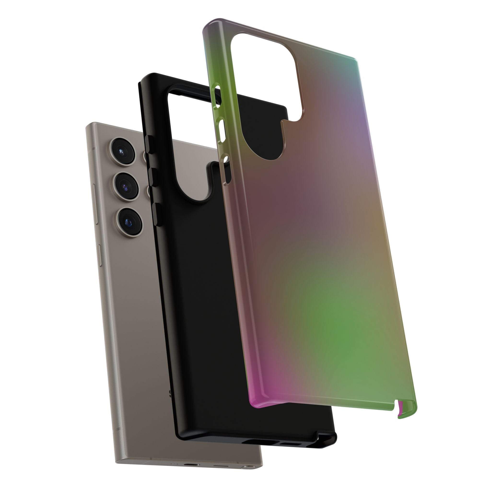 Colorful Gradient Phone Case, Tough Cases for Protection, Stylish Mobile Cover, Unique Gift, Modern Tech Accessory