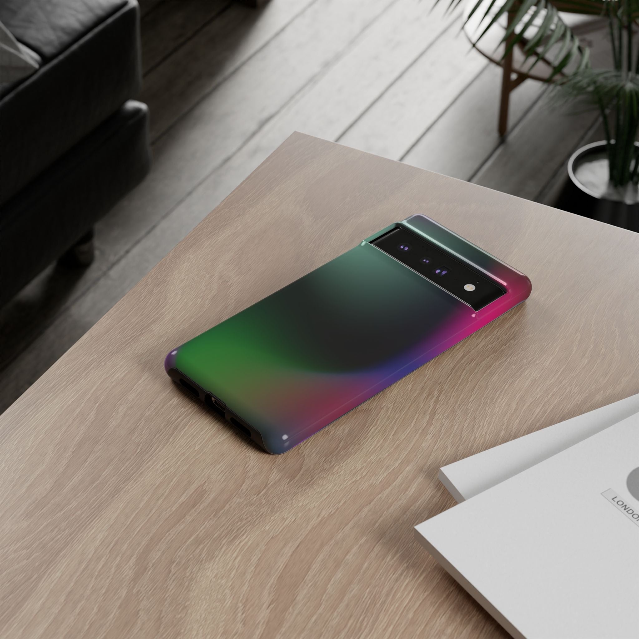 Colorful Phone Case, Tough Phone Cover, Vibrant Smart Device Protector, Modern Tech Accessory, Unique Gift for Phone Lovers