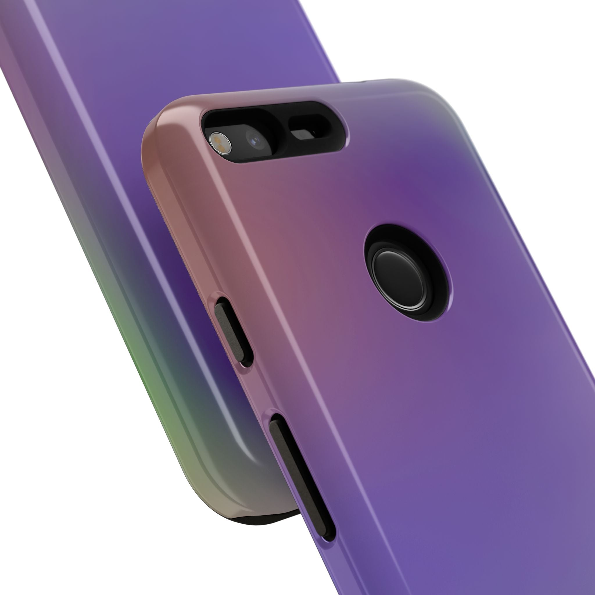 Colorful Phone Case, Tough Phone Cover, Gradient Design Case, Stylish Mobile Accessories, Unique Gift for Her