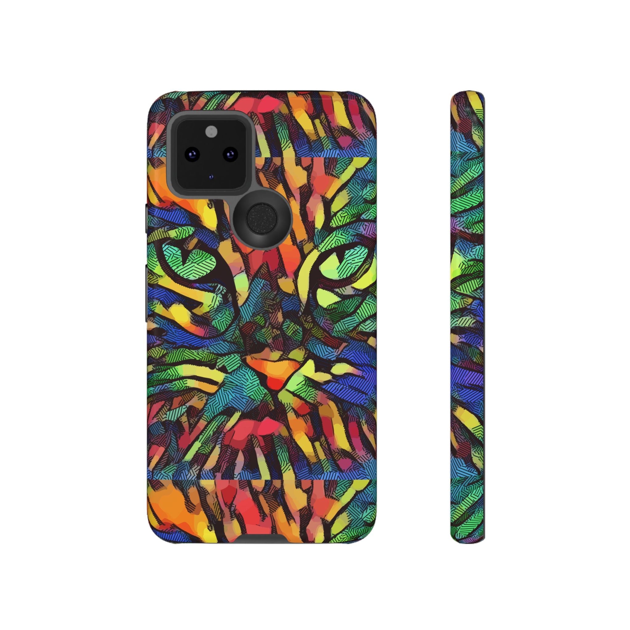 Colorful Phone Cases for Vibrant Style - Tough Cases, Unique Gifts, Animal Print, Artistic Design, Phone Accessories, Eco-Friendly