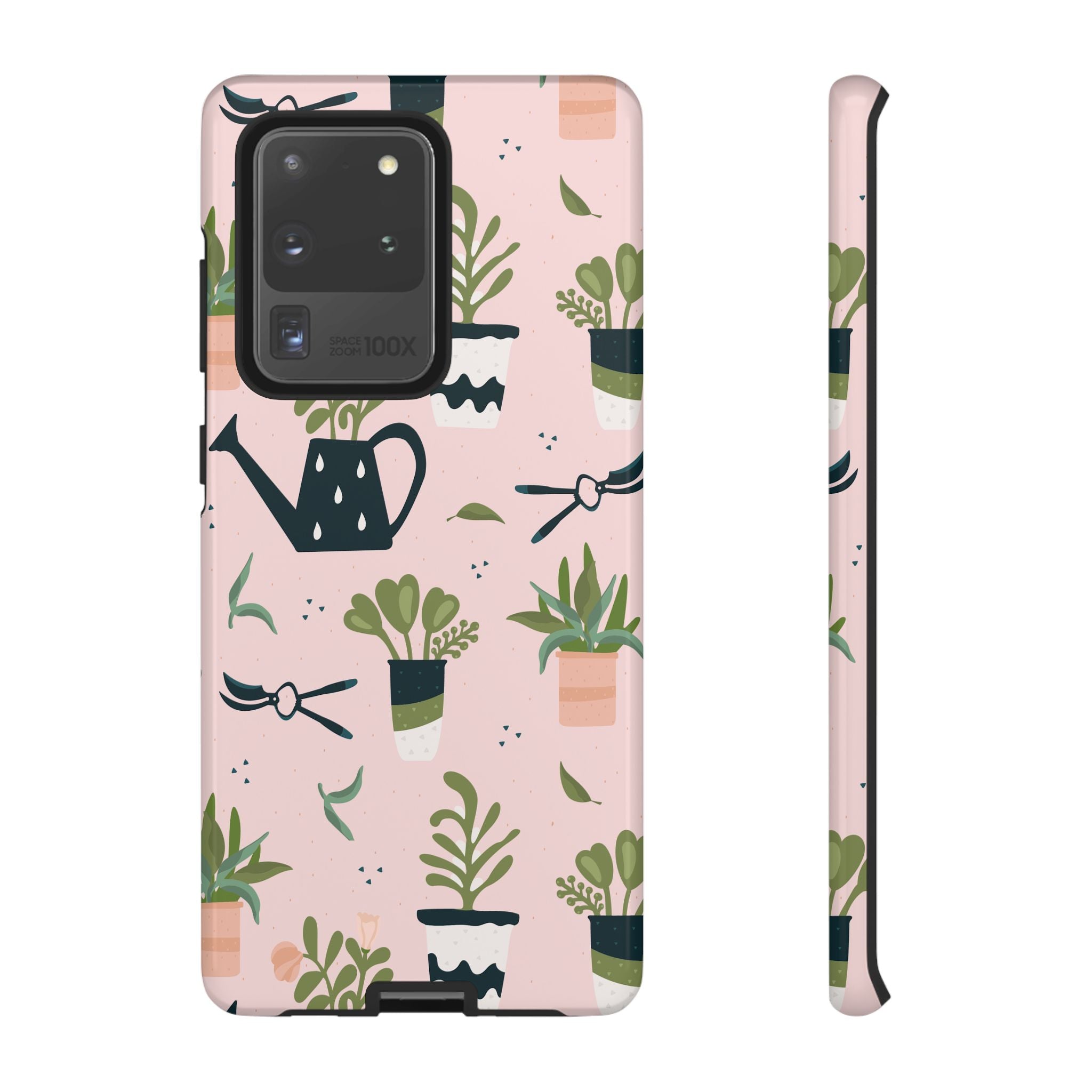Floral Phone Case, Cute Plant Lover Case, Gift for Gardeners, Phone Cover, Green Thumb Accessories, Mother's Day Gift