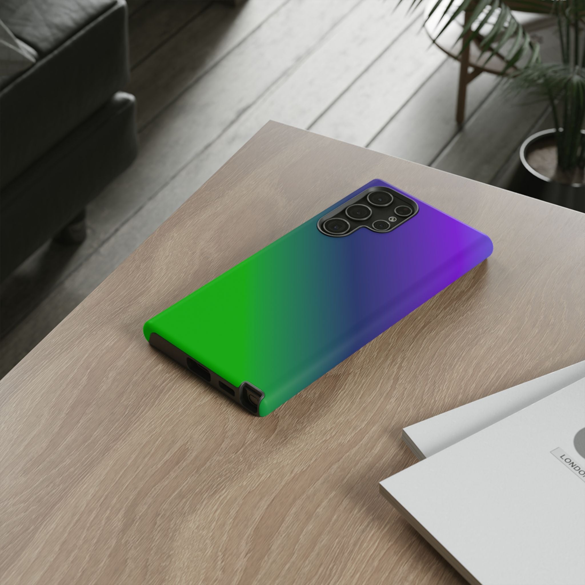 Gradient Phone Case - Stylish Tough Cases for Smartphone Protection, Colorful Phone Cover, Trendy Tech Accessory, Gift for Him/Her