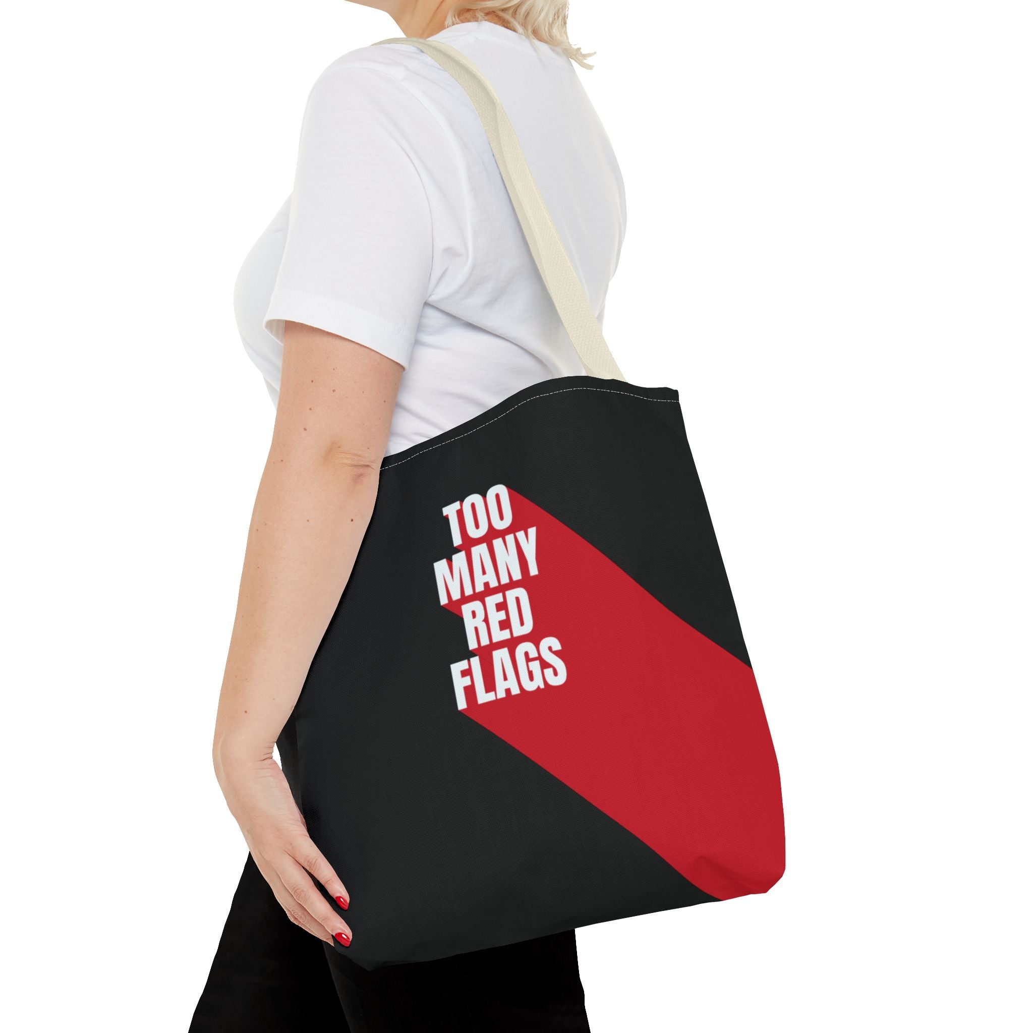 Tote Bag So Many Red Flags