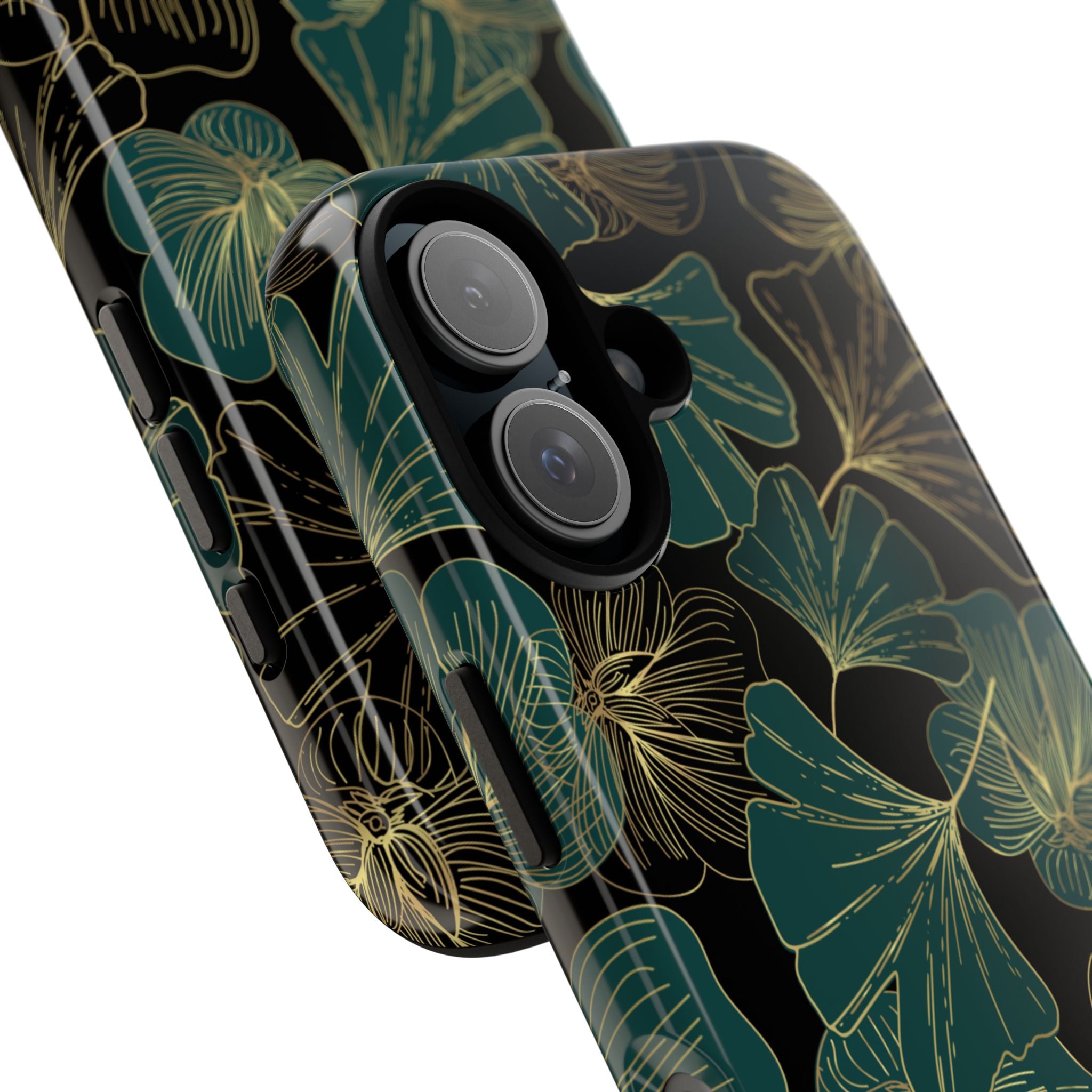 Floral Phone Case - Tough Cases, Protective Cover, Stylish Accessory, Gift for Her, Nature-Inspired Design