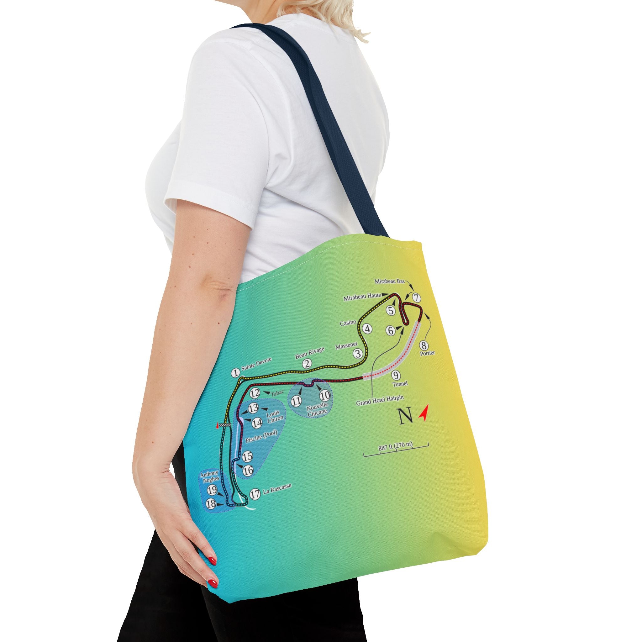 "Monaco Circuit" – Grand Prix Tote