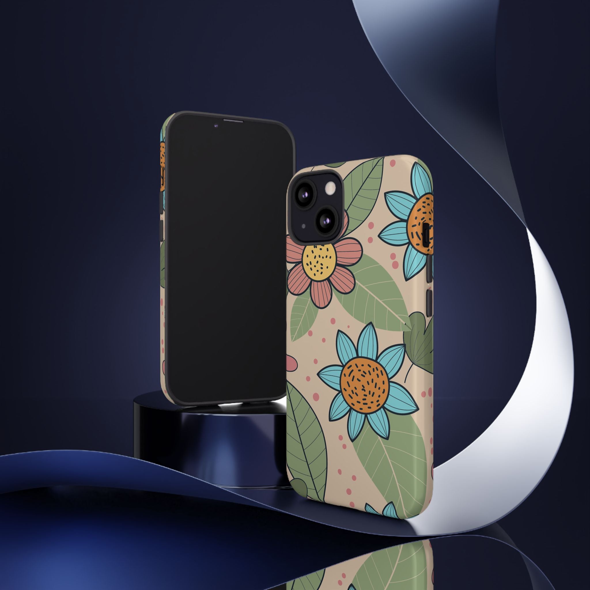 Floral Phone Case, Cute Tough Cases for Floral Lovers, Protective Cover for Gifts, Stylish Accessories, Phone Accessories For Her