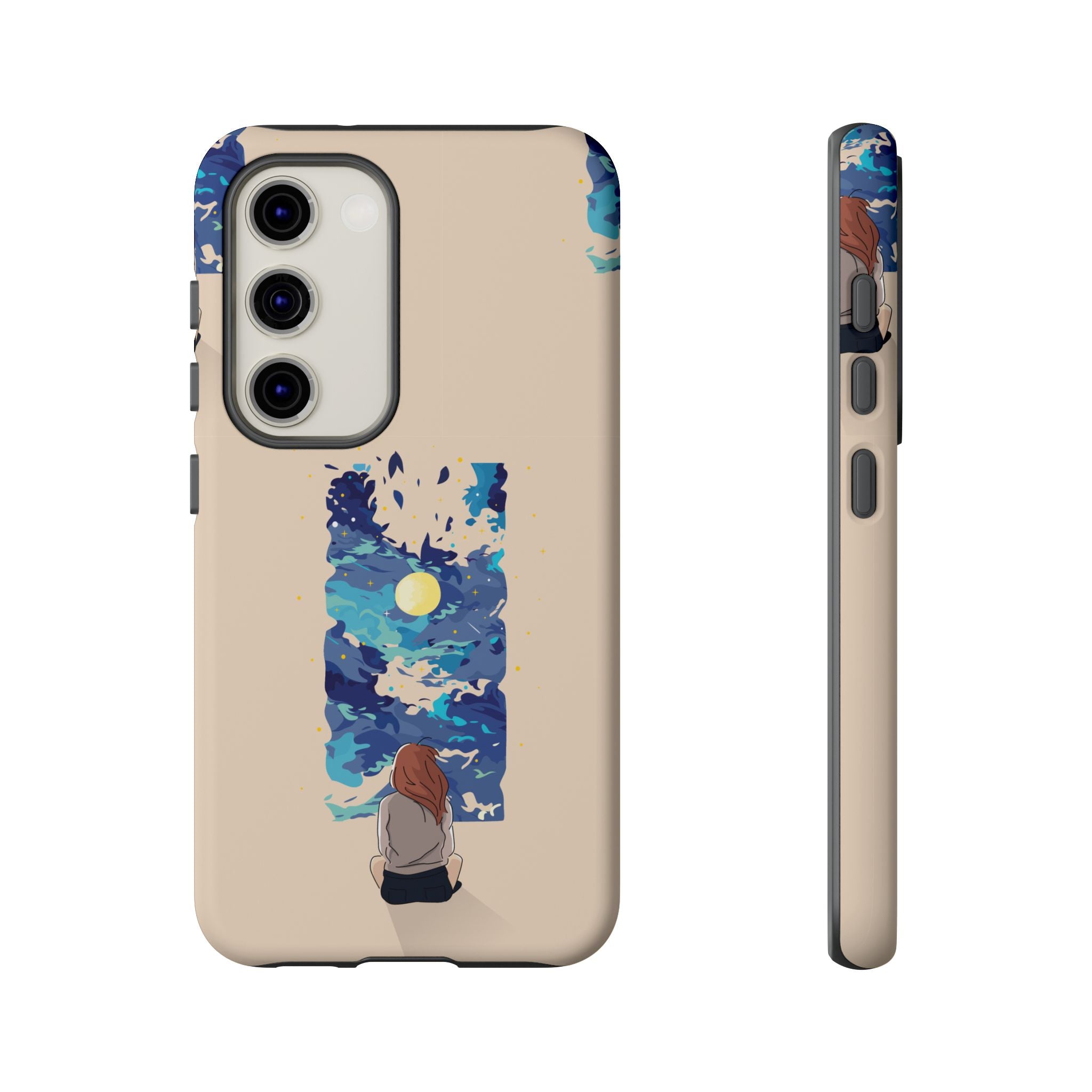 Artistic Phone Case – Expressive Protective Cover, Unique Gift for Her, Birthday Present, Eco-Friendly Mobile Accessory, Smartphone Case